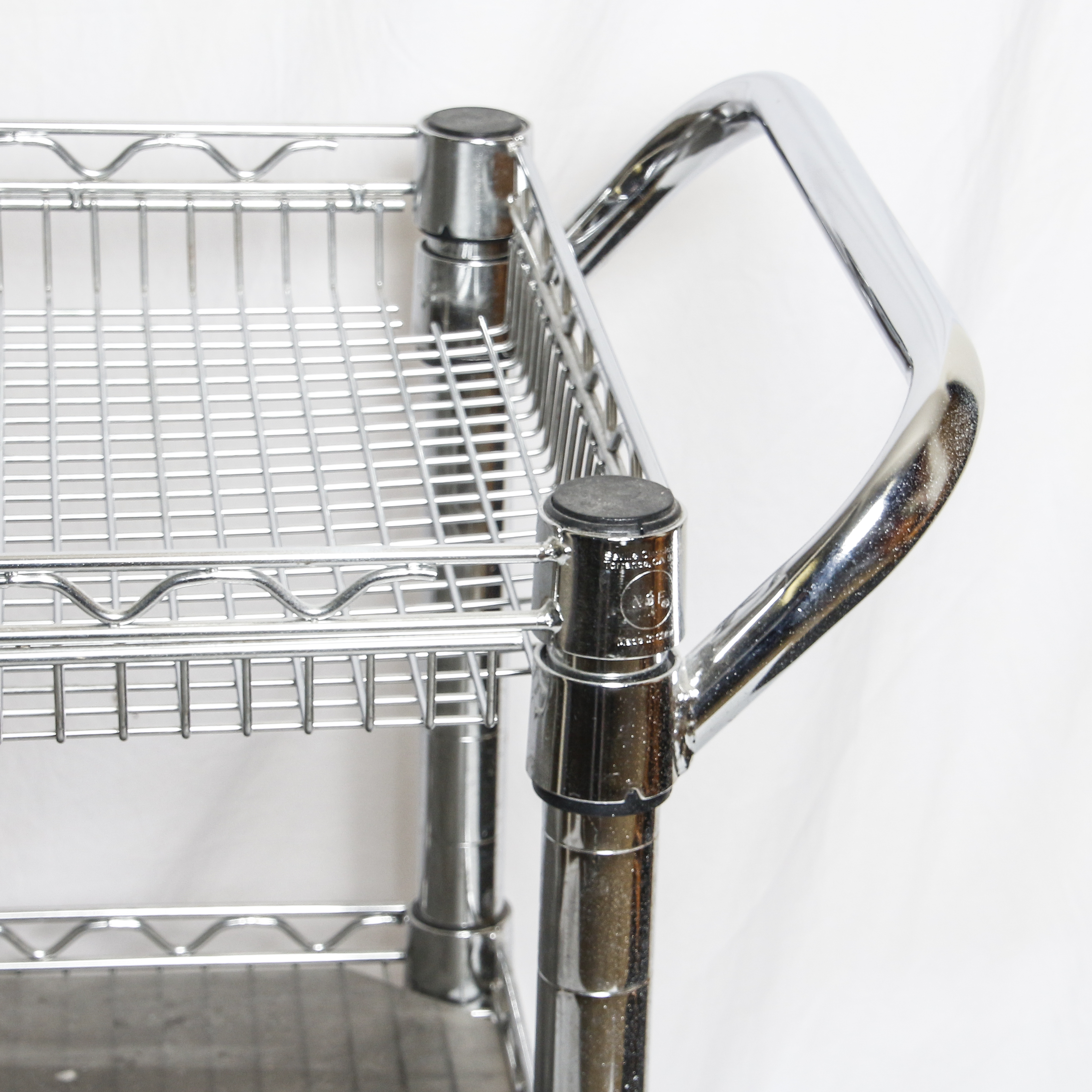 Three-Tiered Rolling Cart