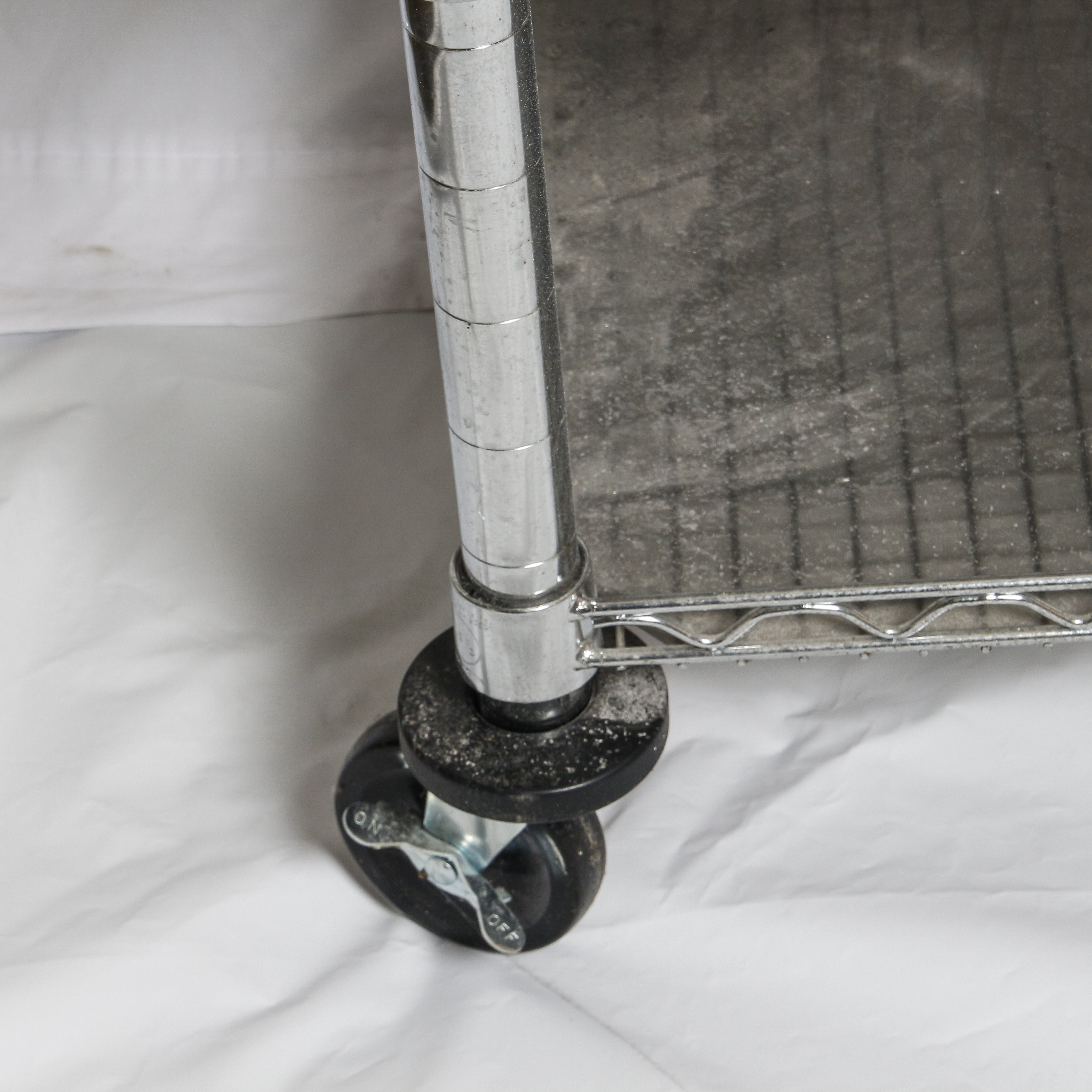 Three-Tiered Rolling Cart