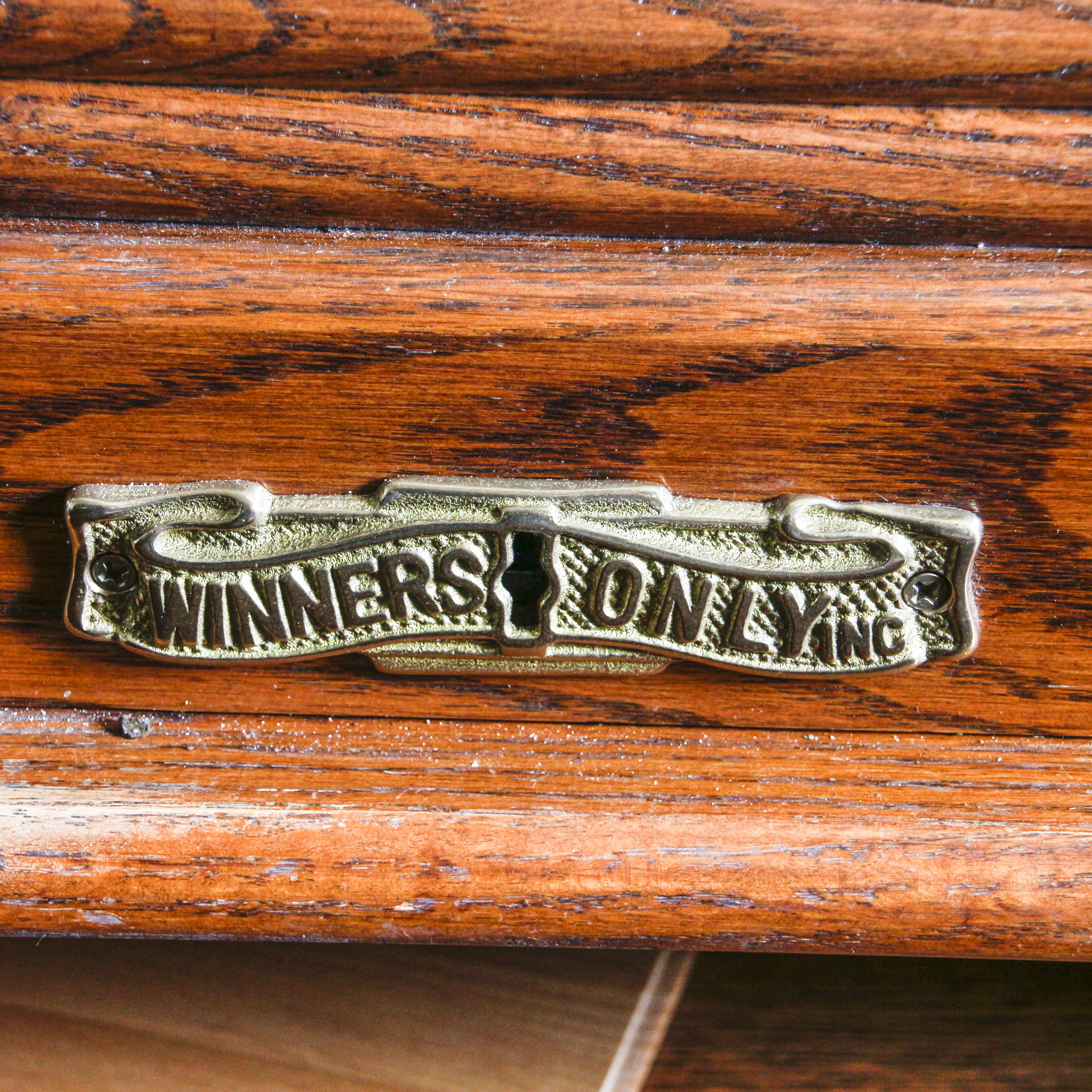 Vintage Oak Roll-Top Desk by Winners Only, Inc.
