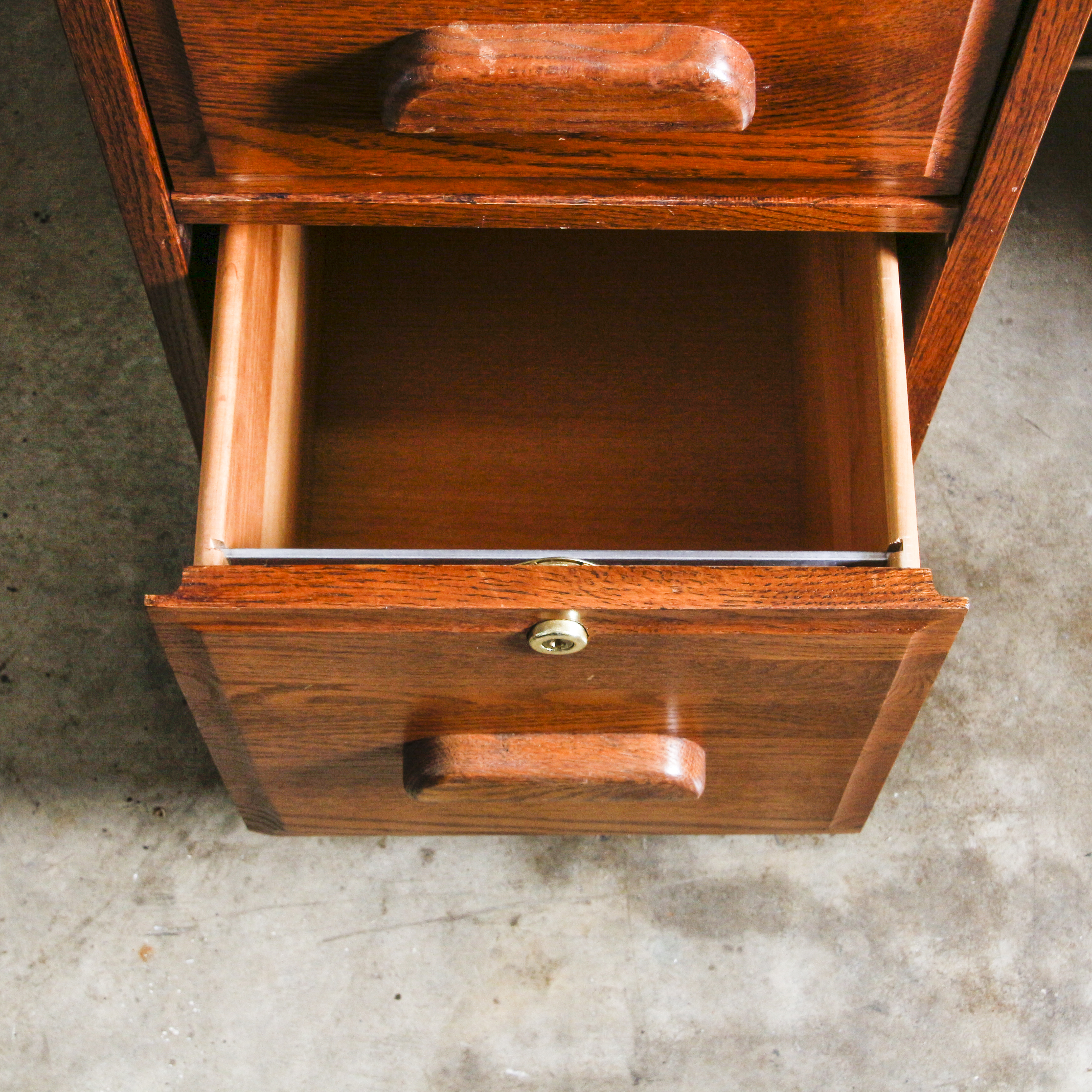 Vintage Oak Roll-Top Desk by Winners Only, Inc.