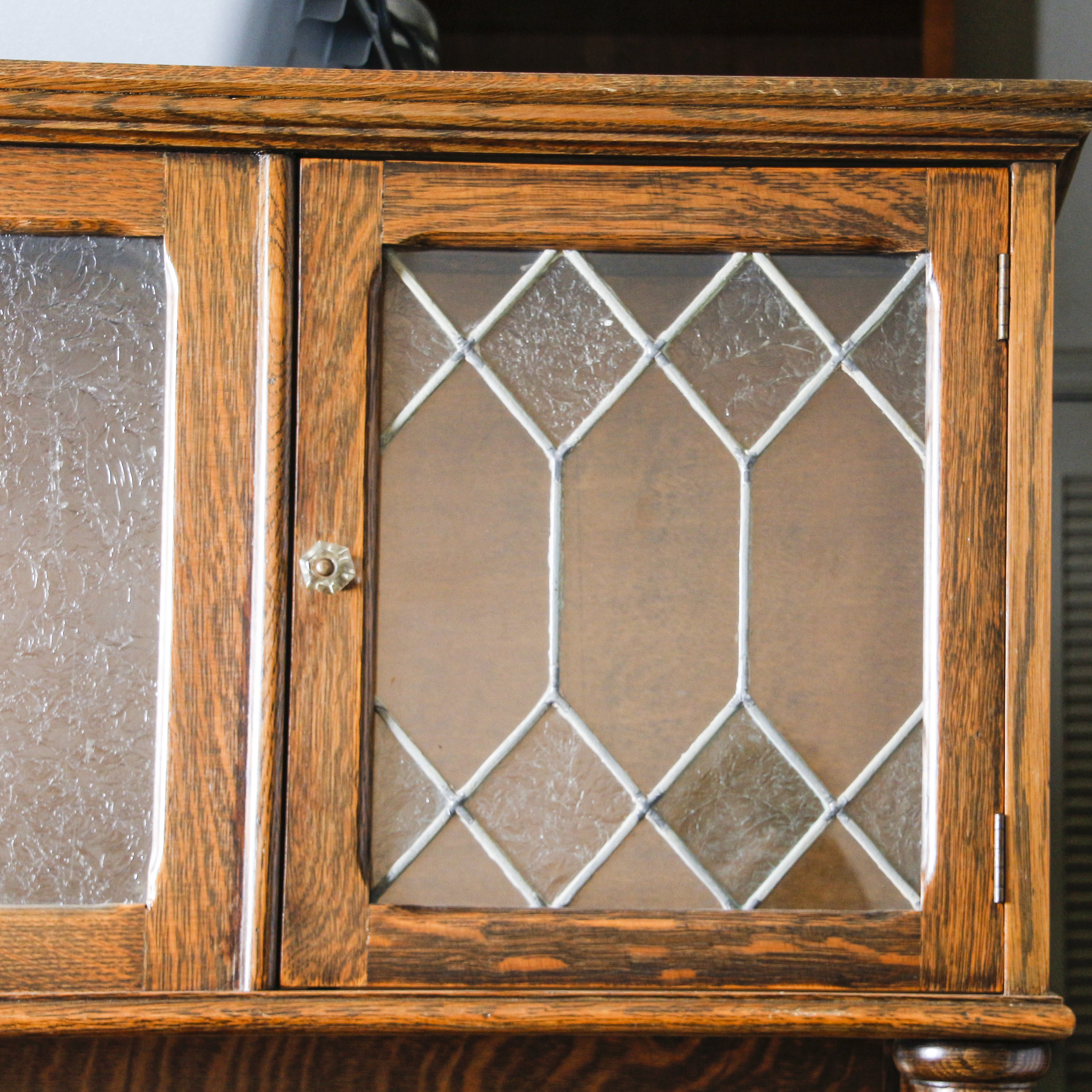 Early 20th Century English Oak Sideboard