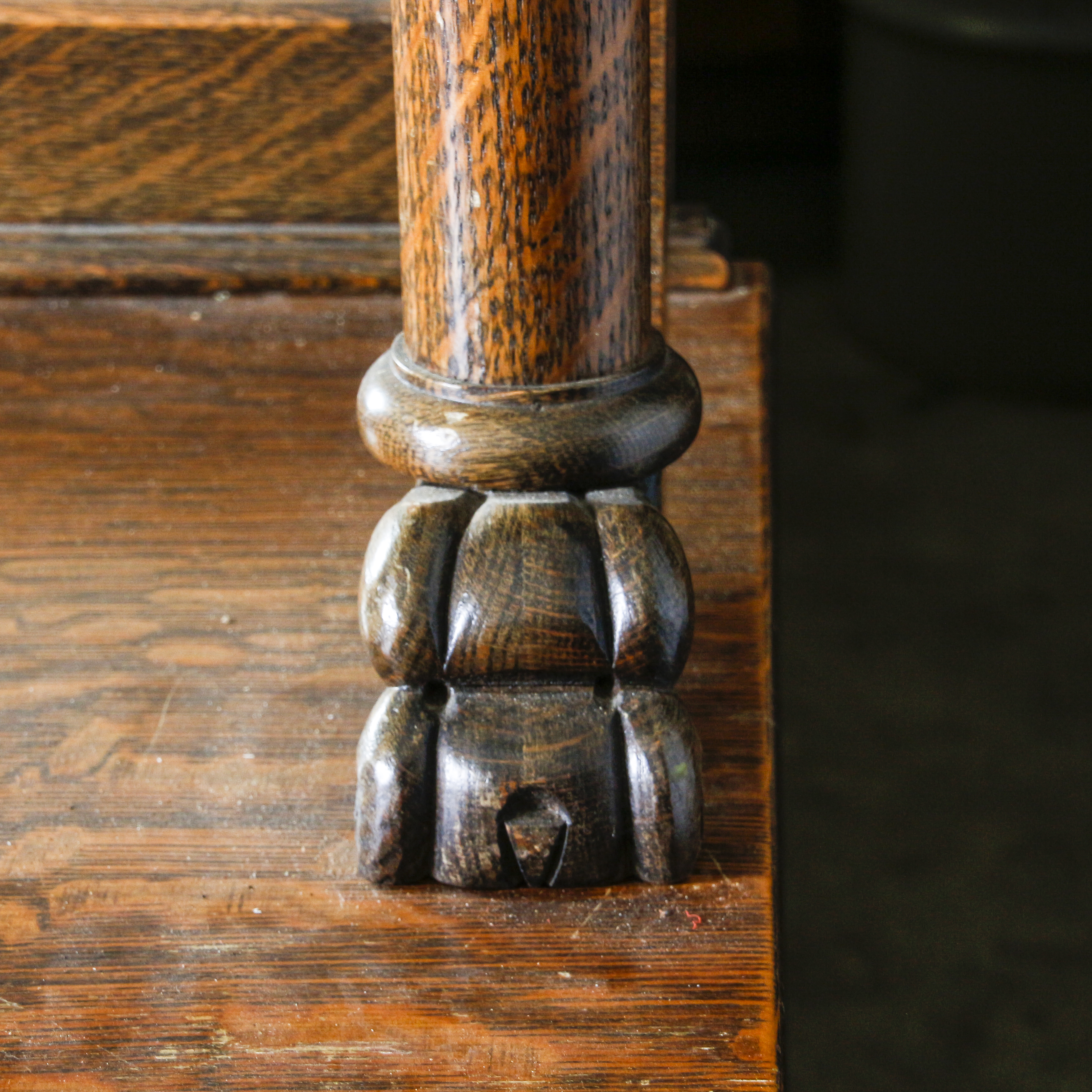 Early 20th Century English Oak Sideboard