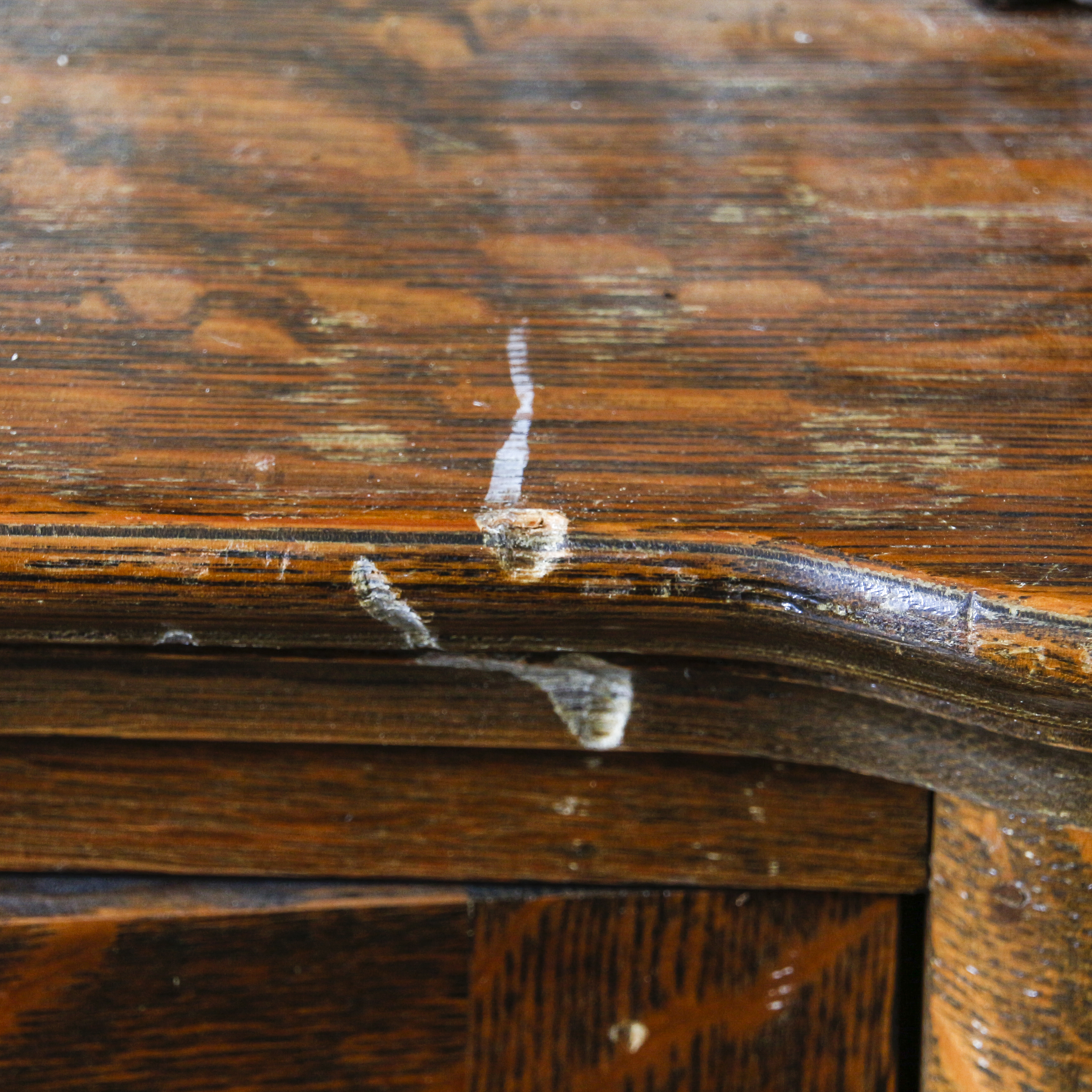 Early 20th Century English Oak Sideboard
