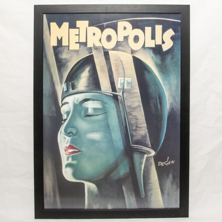 After Kuty Degen "Metropolis" Movie Poster