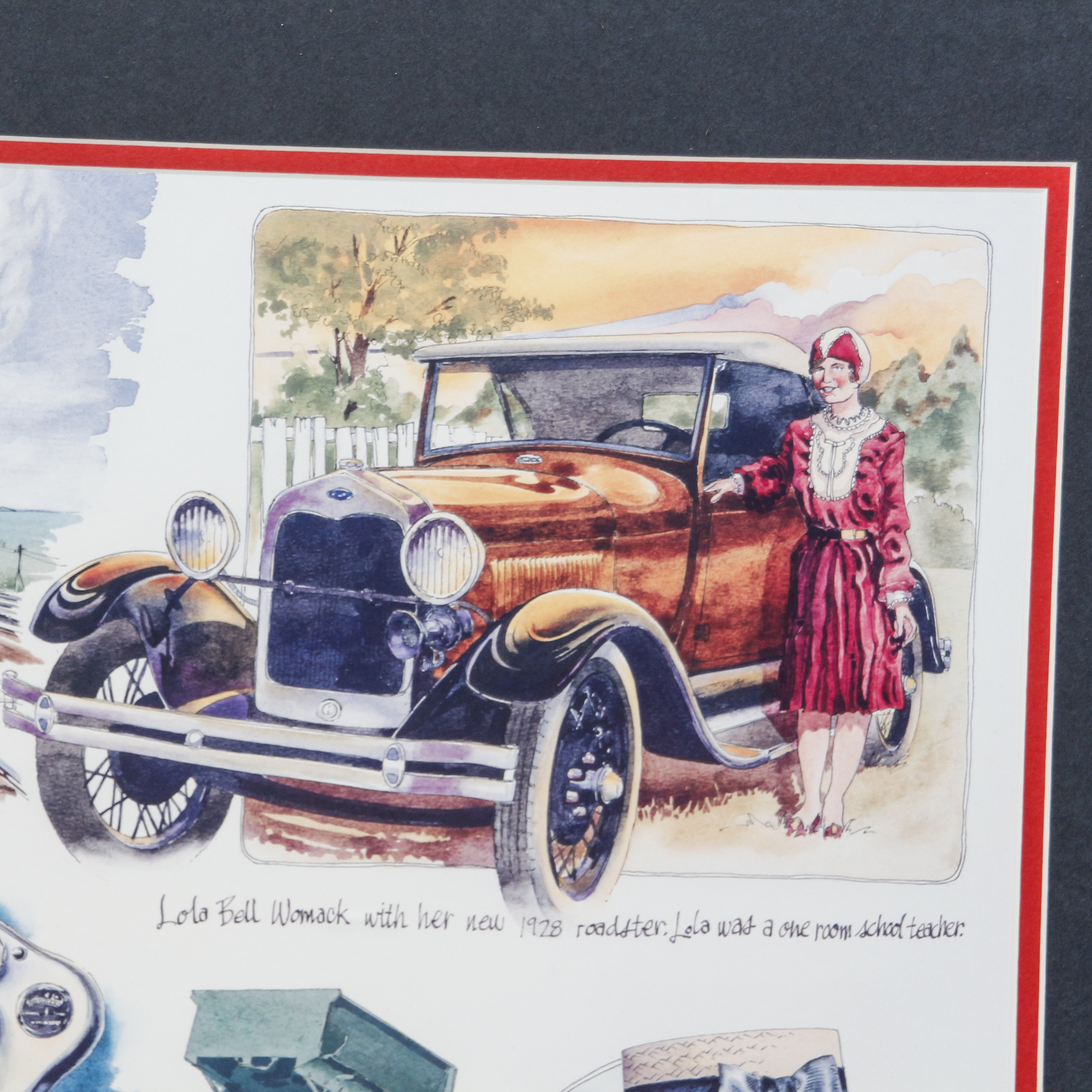 Ford 70th Anniversary Model A Poster