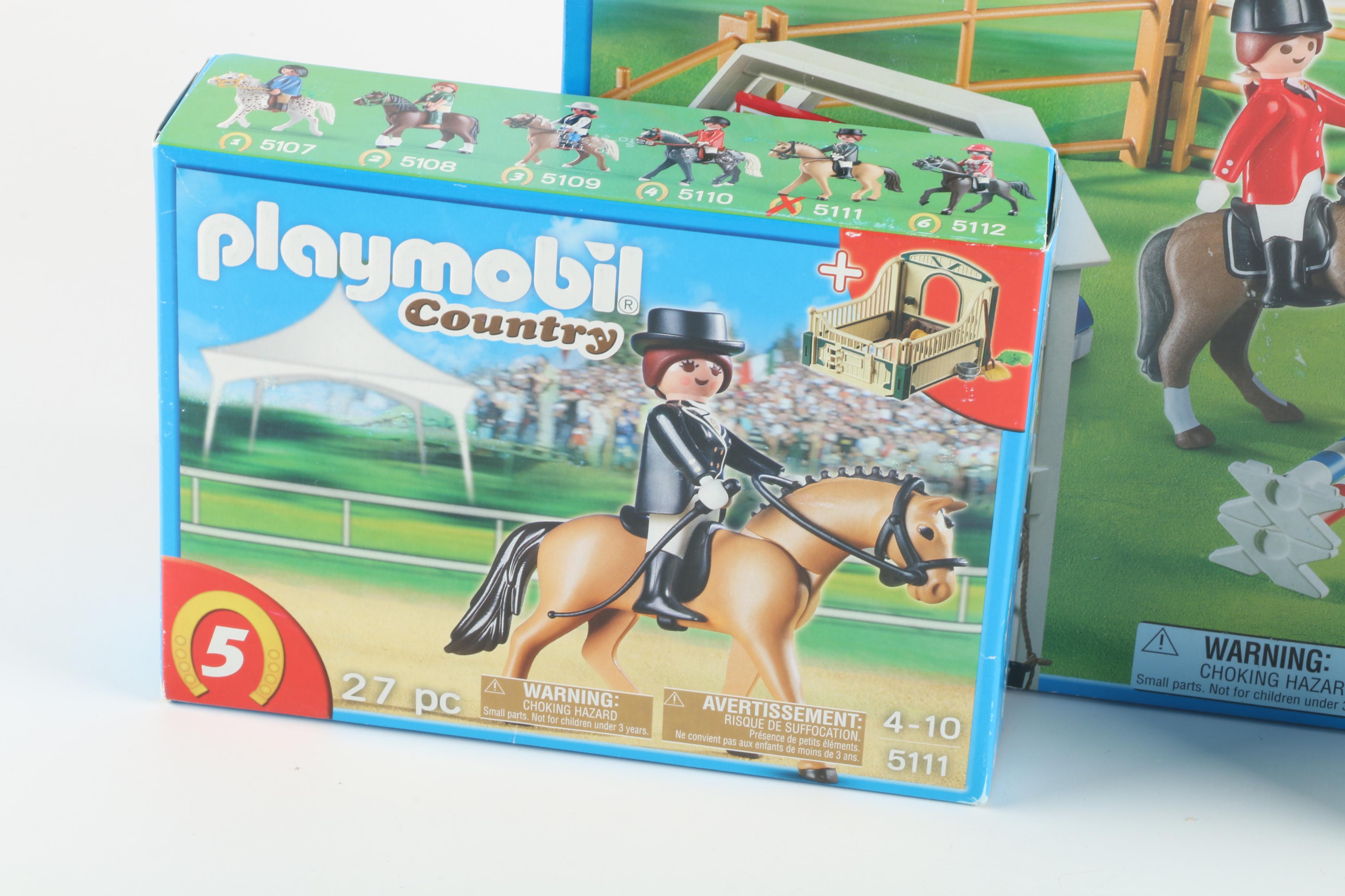 Playmobil Equestrian Themed Sets