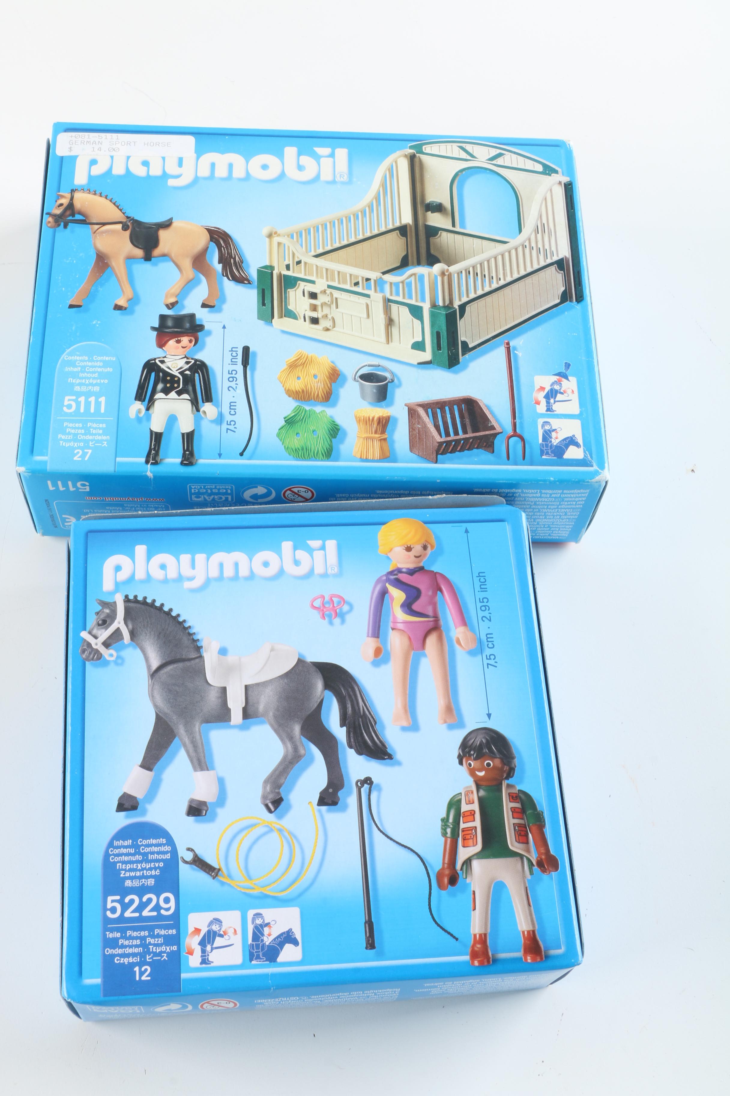 Playmobil Equestrian Themed Sets