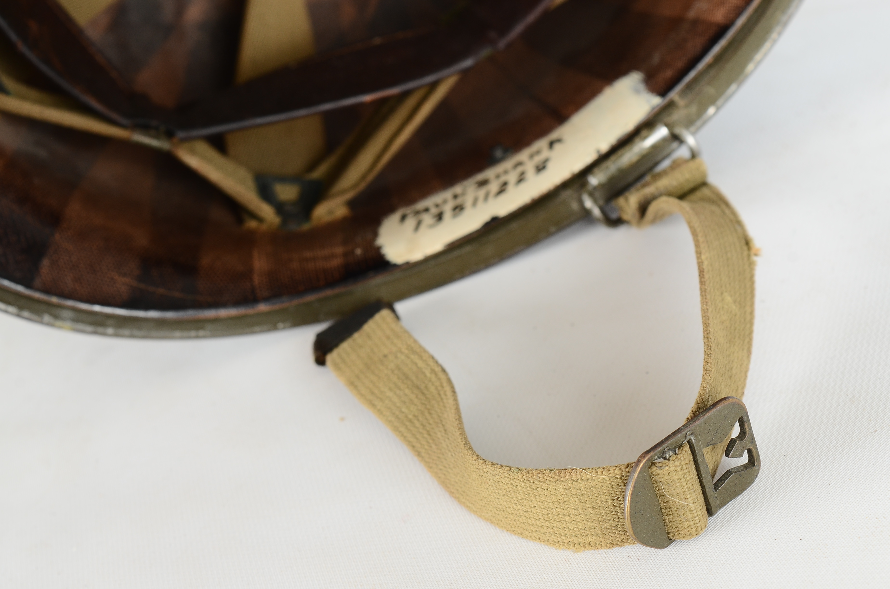 Identified United States Military Combat Helmet