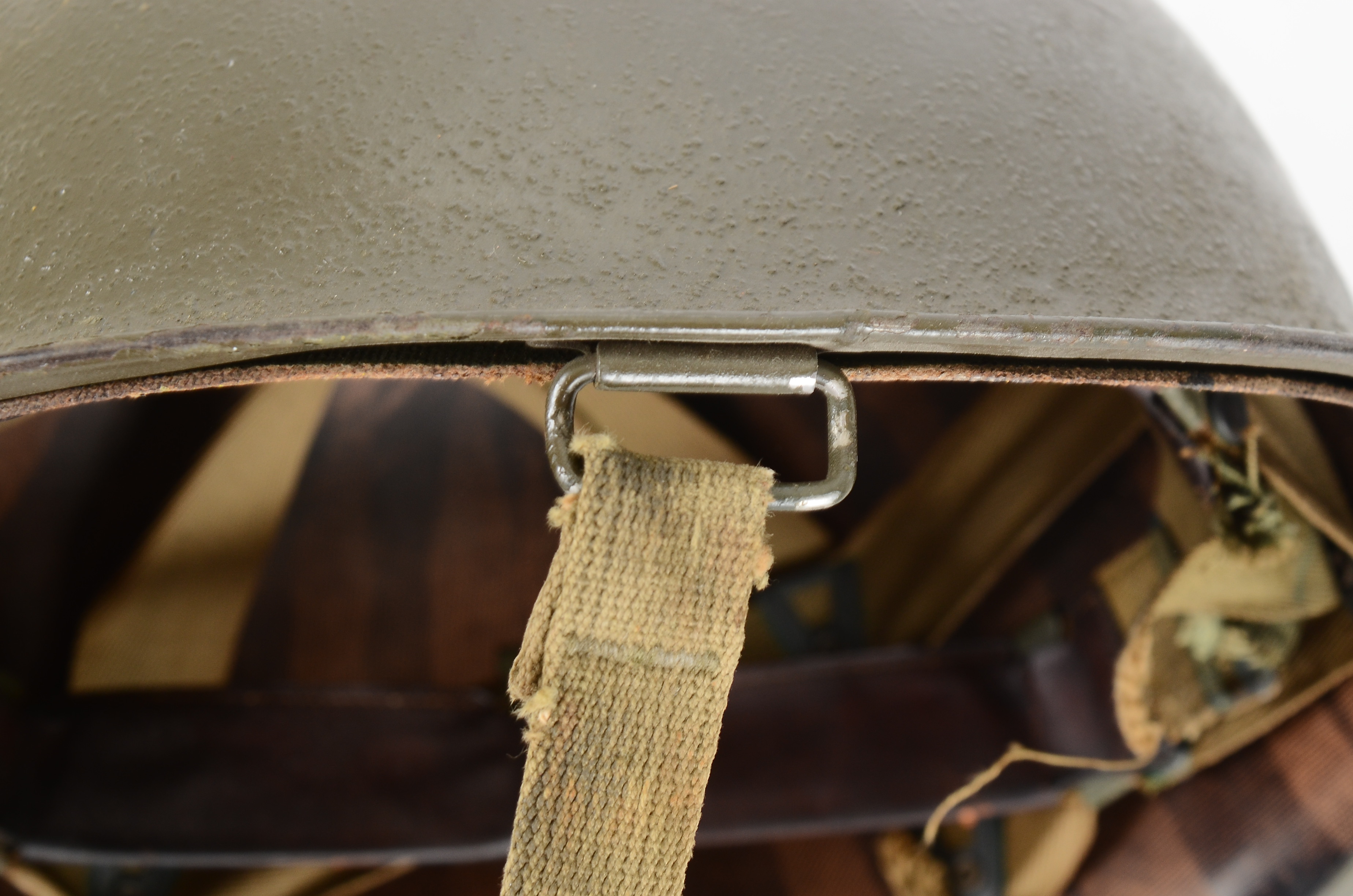 Identified United States Military Combat Helmet