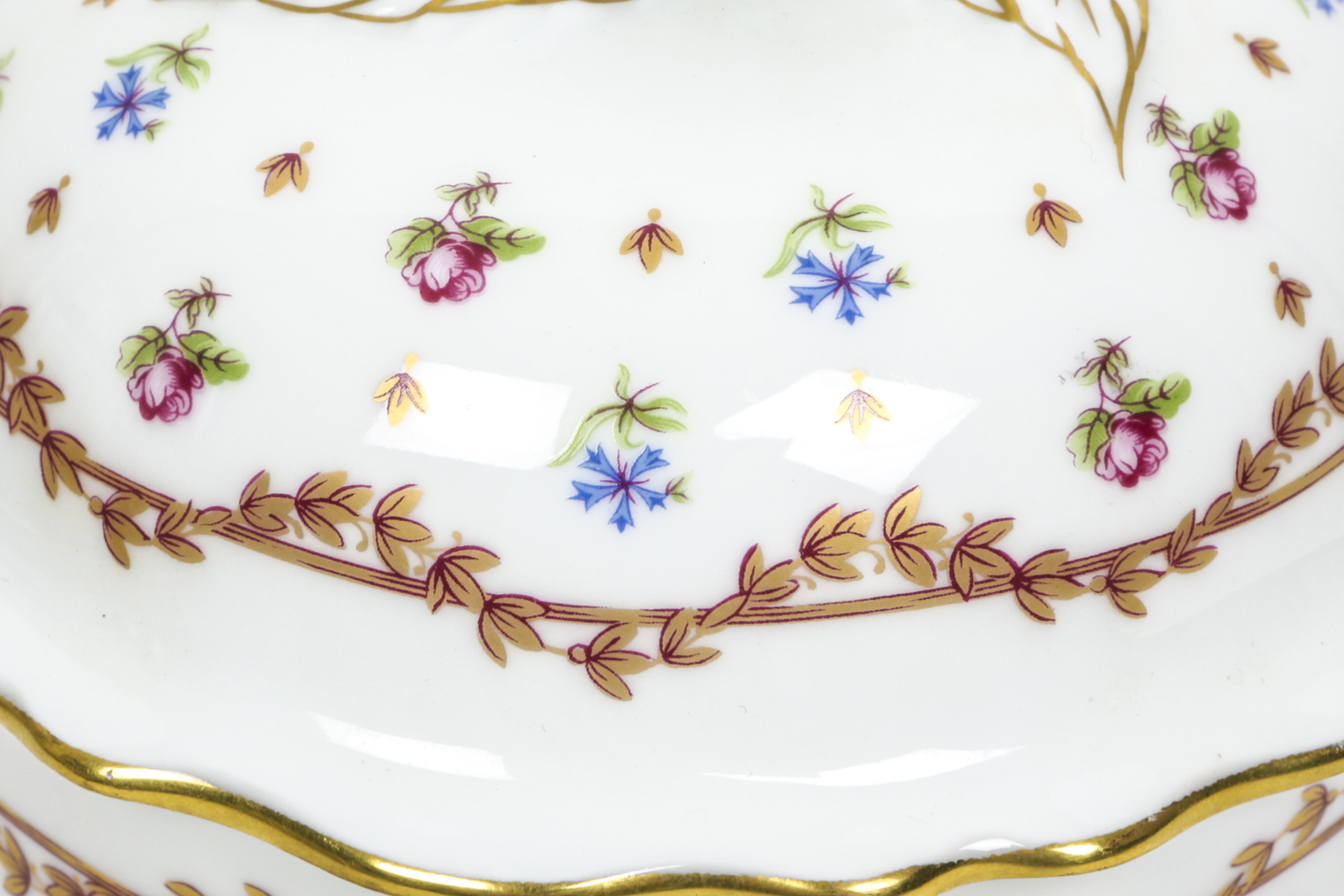 Haviland France "Vieux Sèvres" Porcelain Covered Box