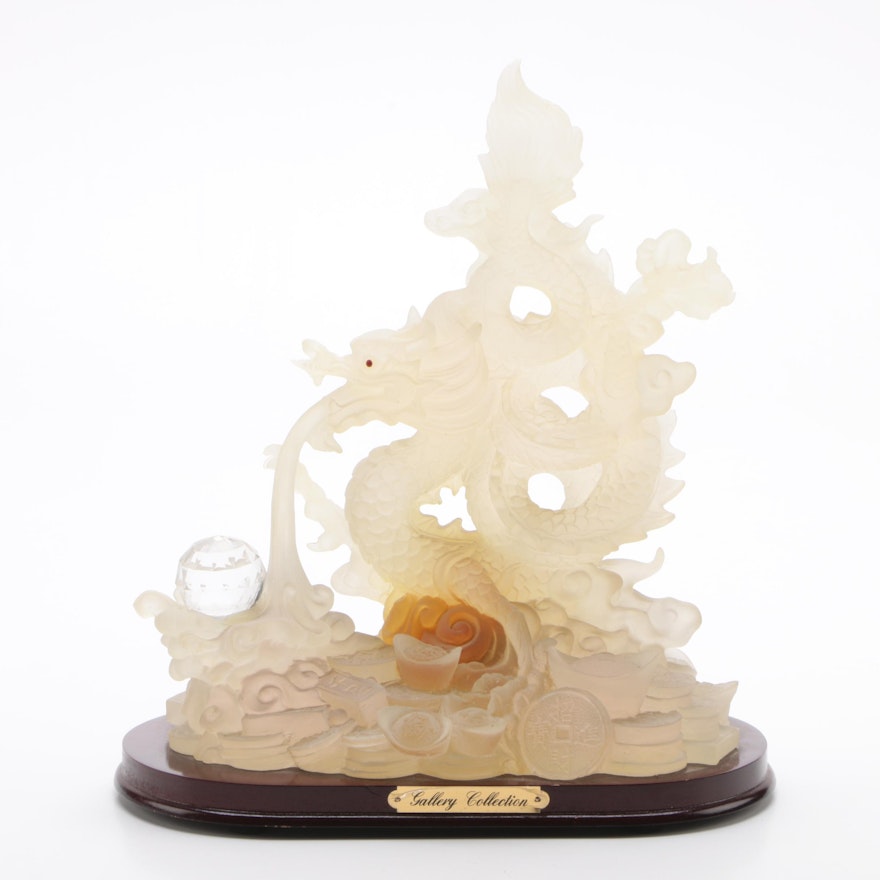 Gallery Collection Chinese Resin Dragon Sculpture