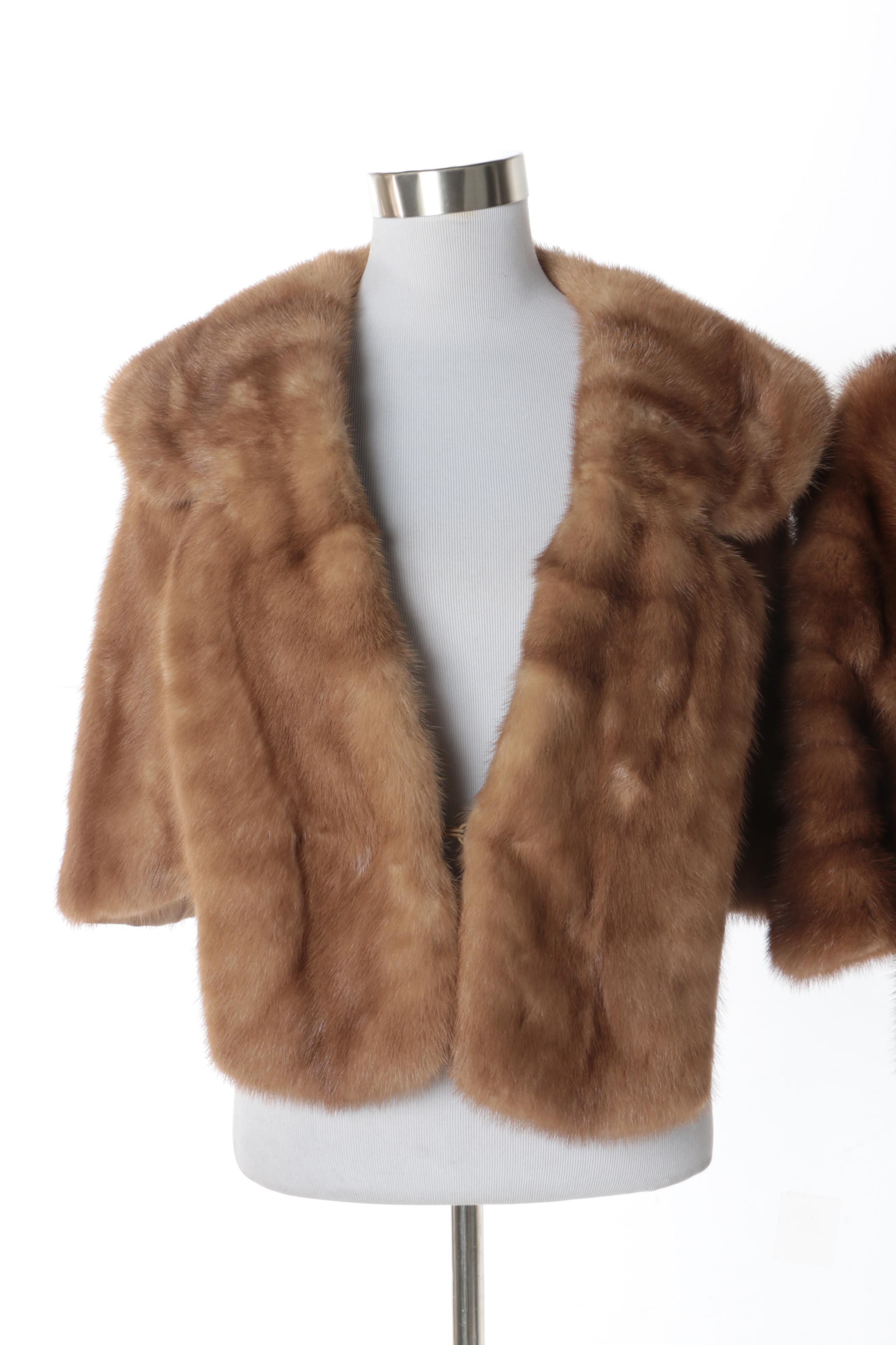 Women's Vintage Mink Fur Stoles