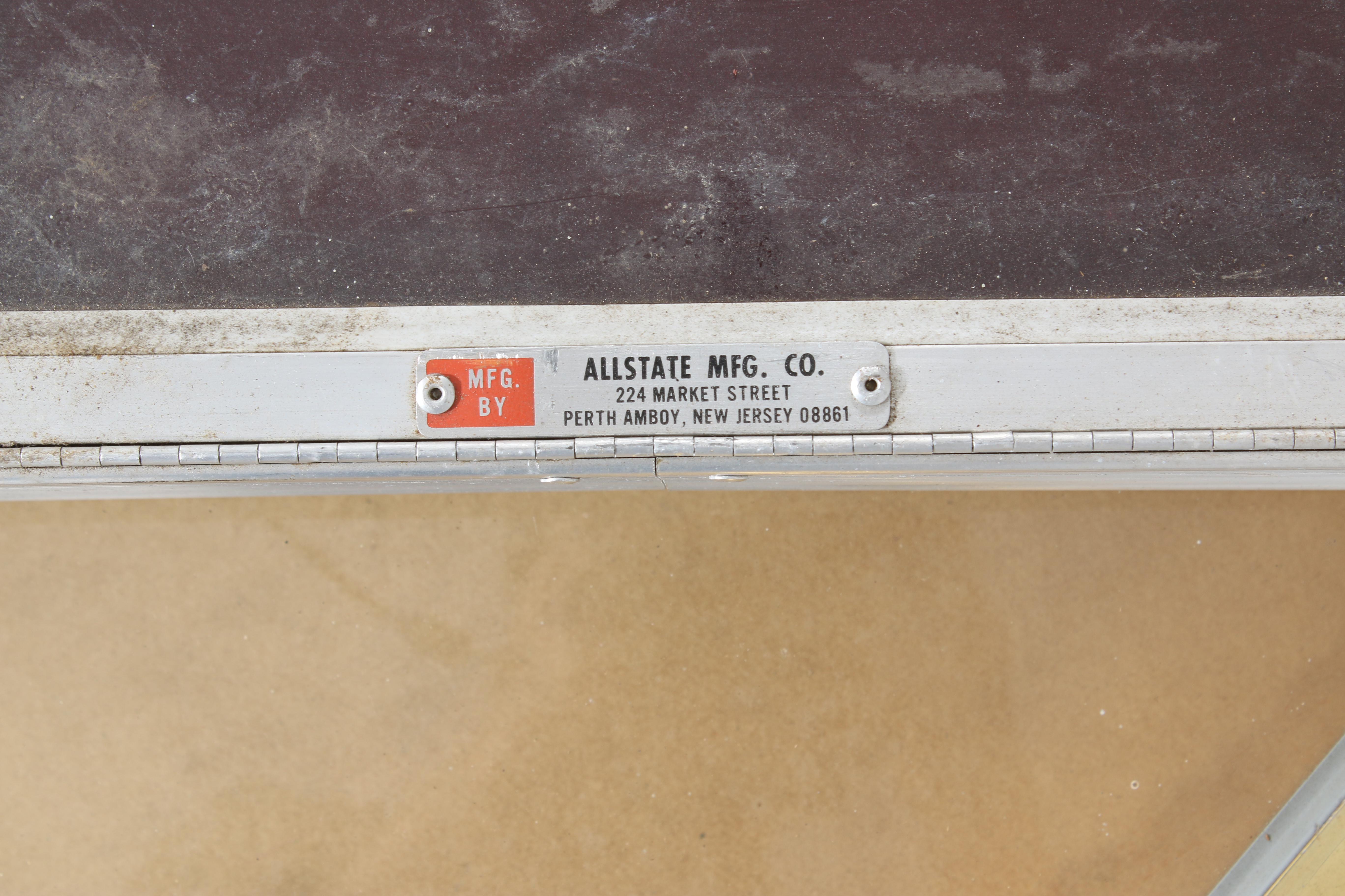 Ten Portable Table Top Cases with Hinged Glass Tops