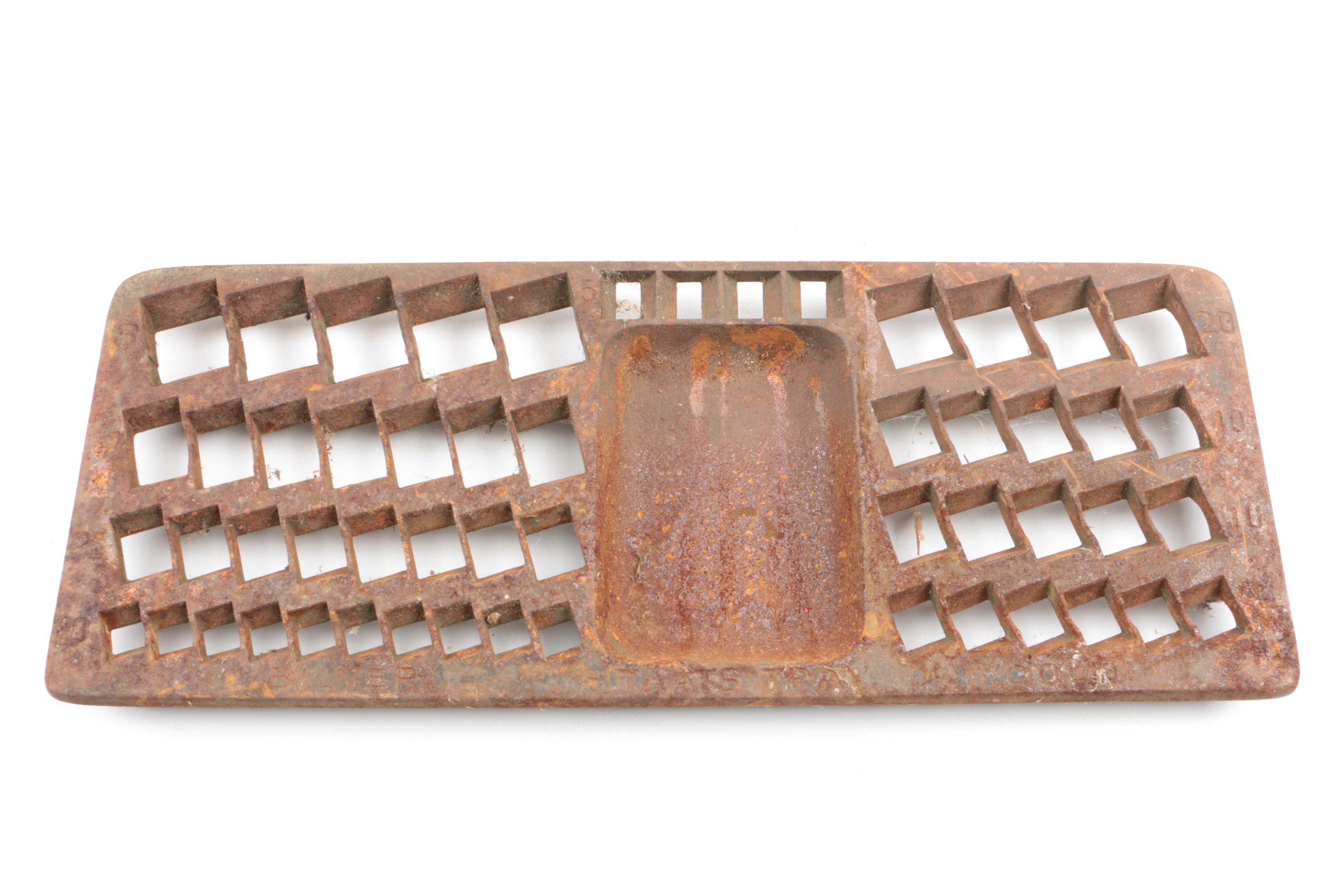 Vintage Dominion Fan and Circa 1900s Staats Two-Piece Cast Iron Money Changer