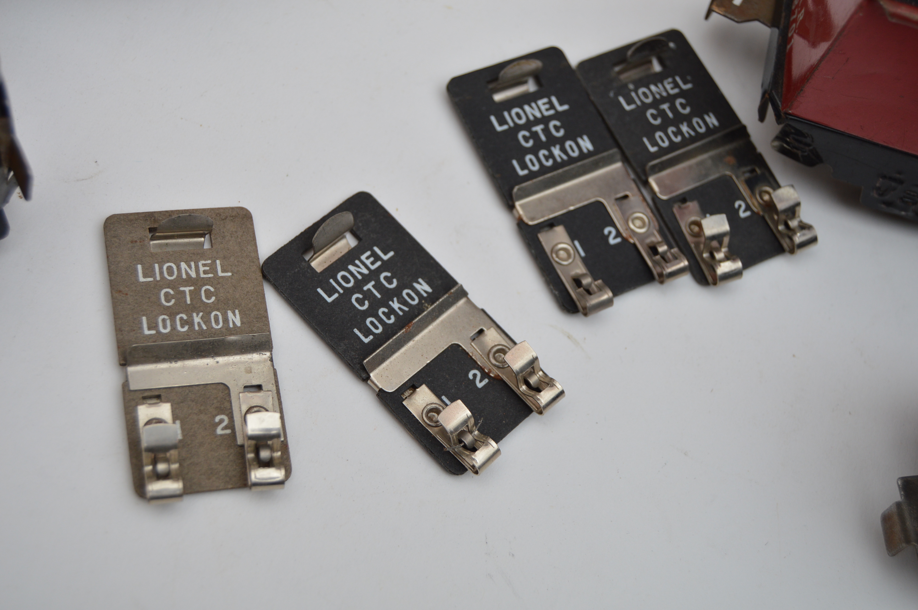 Vintage Model Train Cars with Tracks and Accessories