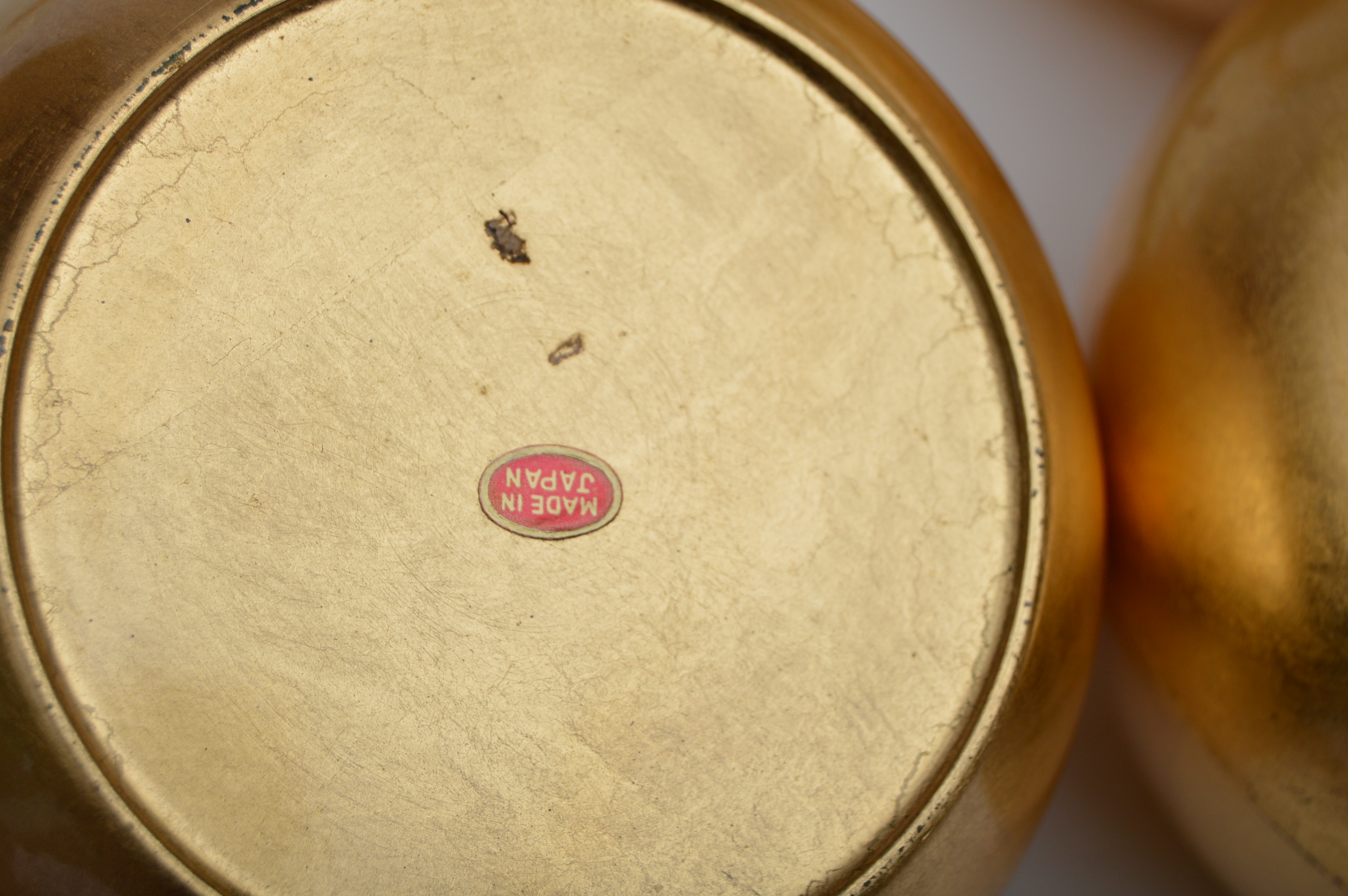 Japanese Lacquerware Boxes, Butterfly Plates