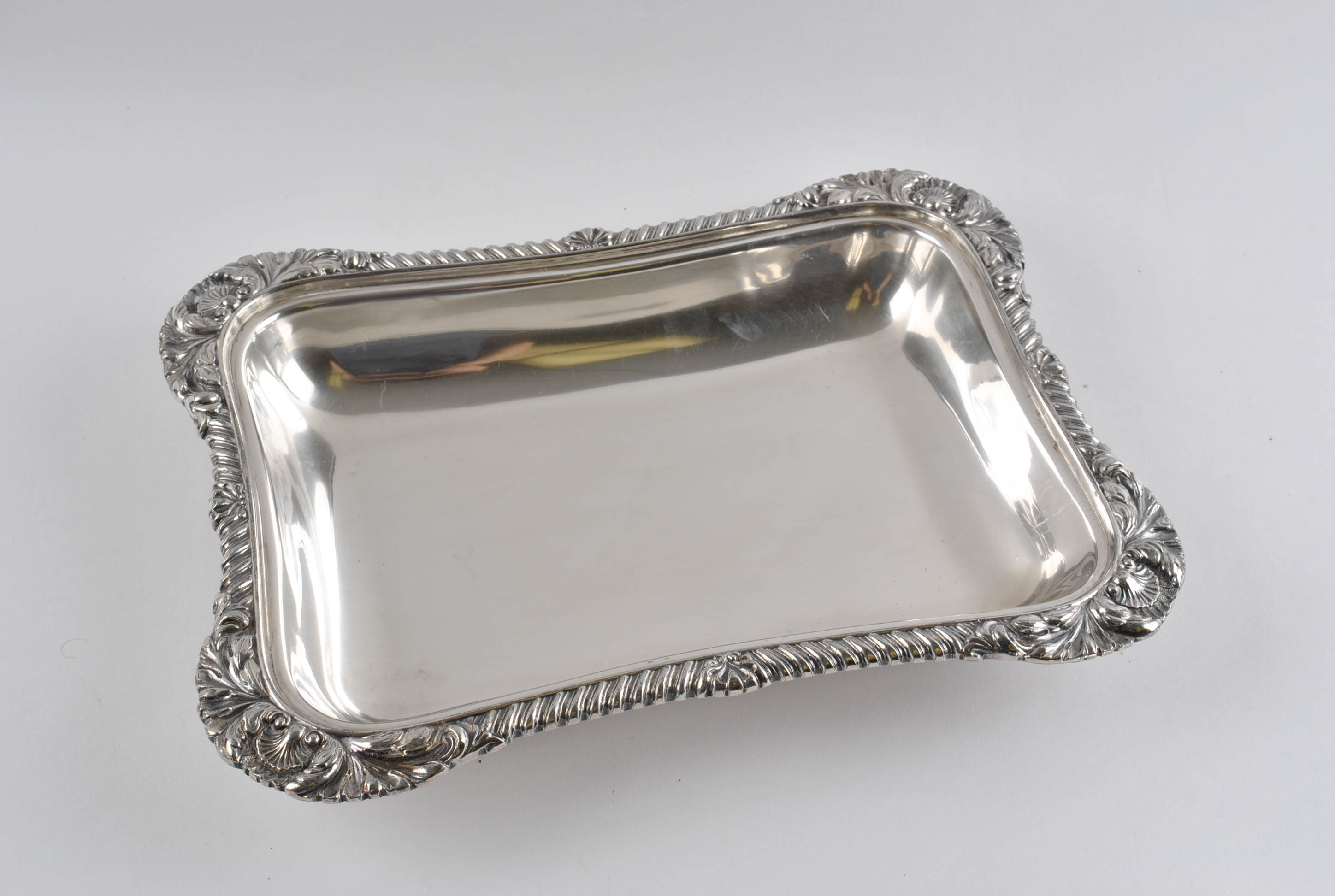 W. & S. Blackinton Silver Plate Liquor Glasses with Convertible Vegetable Dish