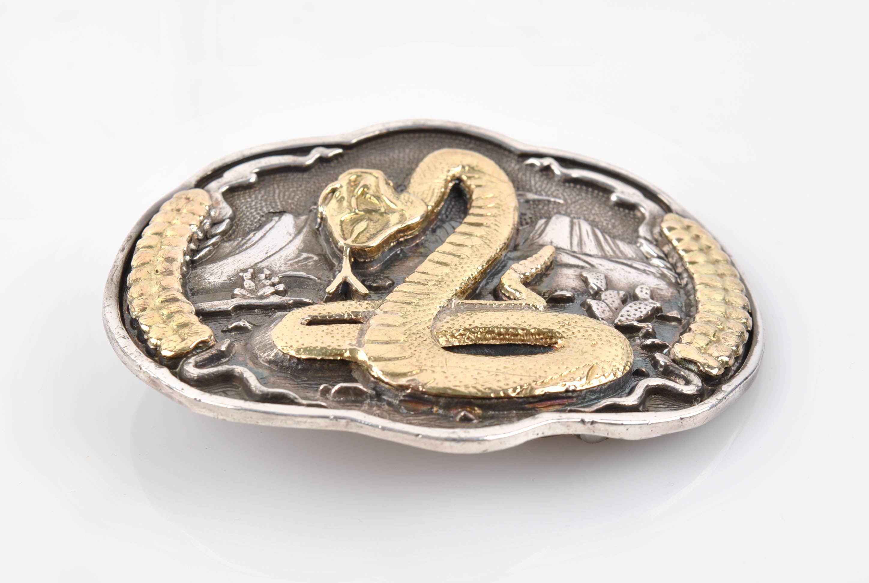 Award Design Medals First Edition Brass Belt Buckle