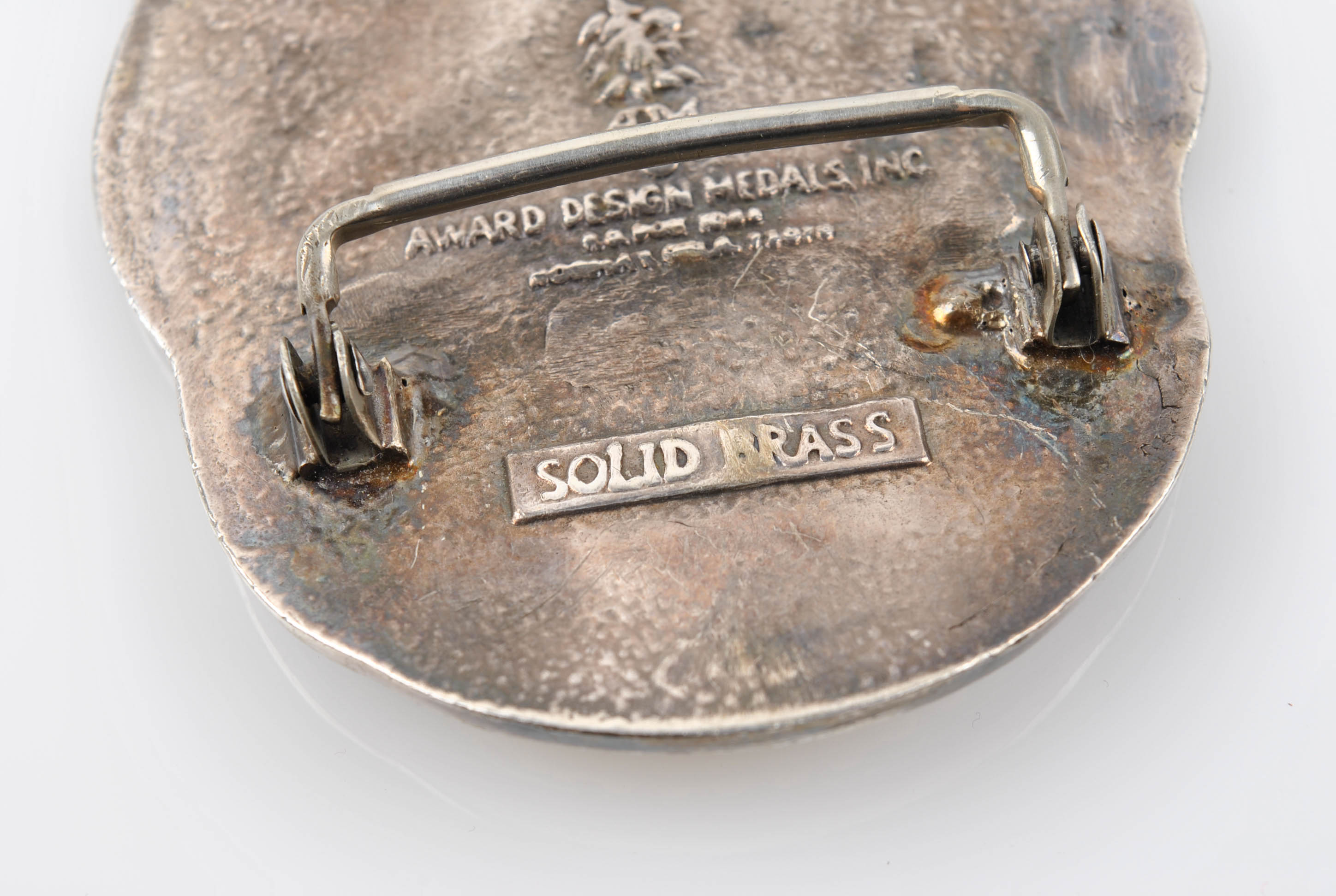 Award Design Medals First Edition Brass Belt Buckle