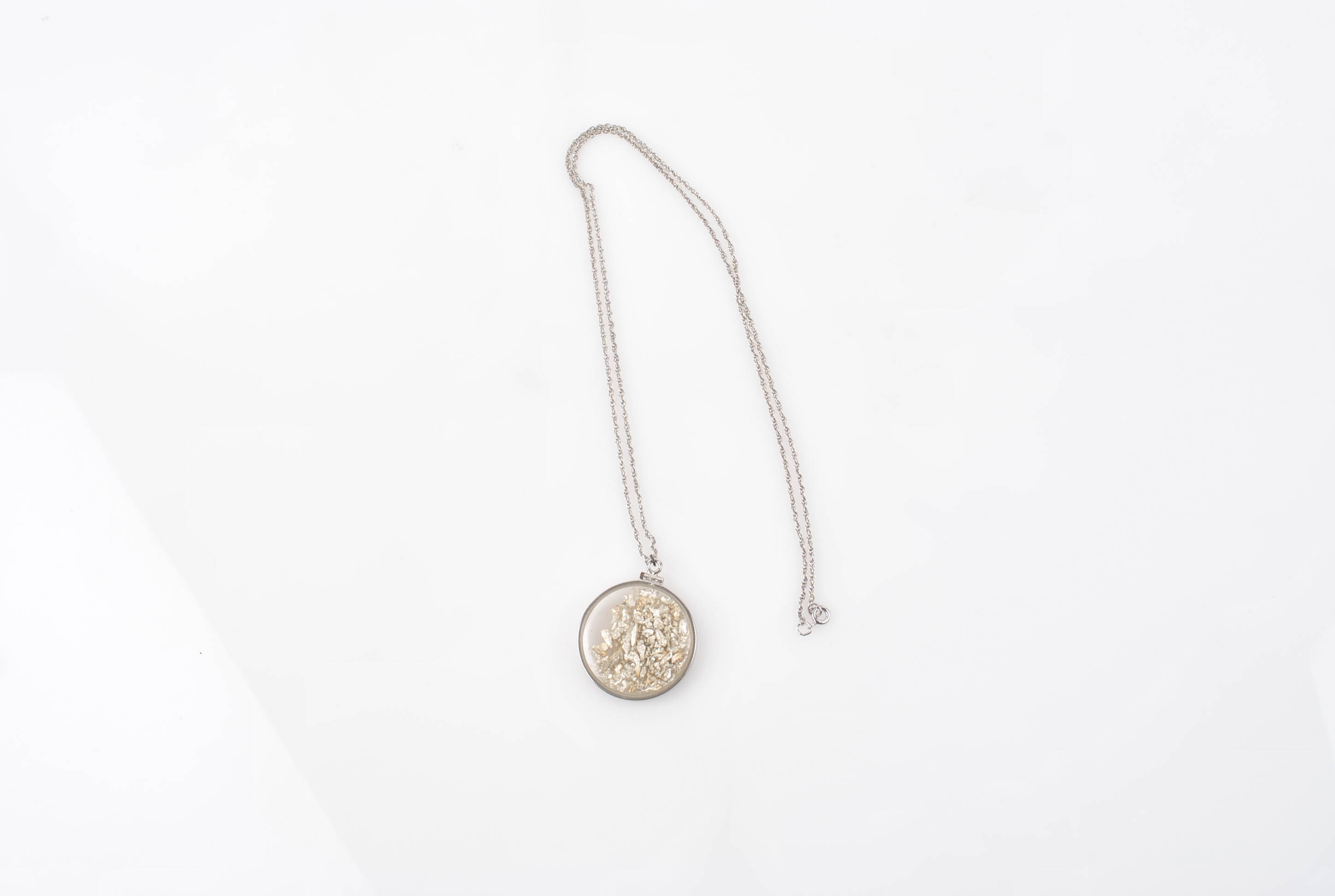 900 Silver Pendant Necklace