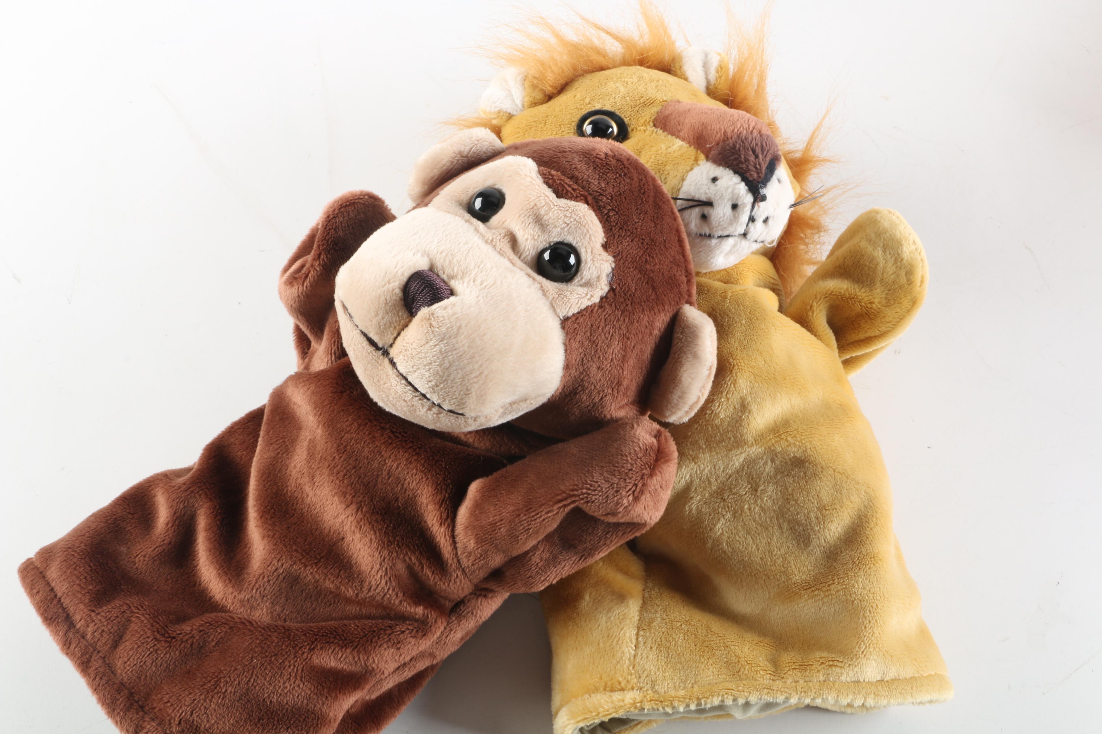 Restoration Hardware "Family Puppet Theater" with Hand Puppets