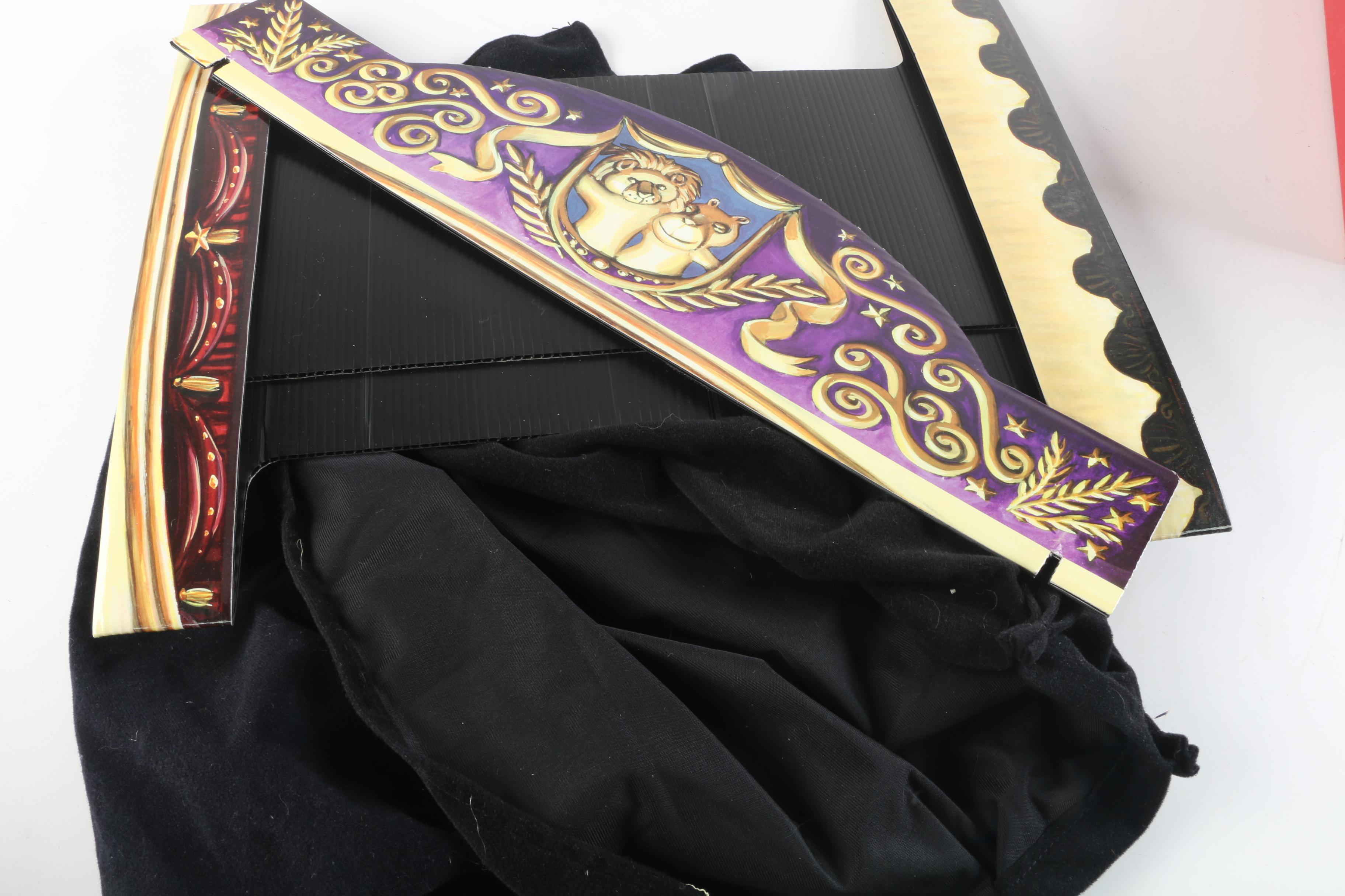 Restoration Hardware "Family Puppet Theater" with Hand Puppets