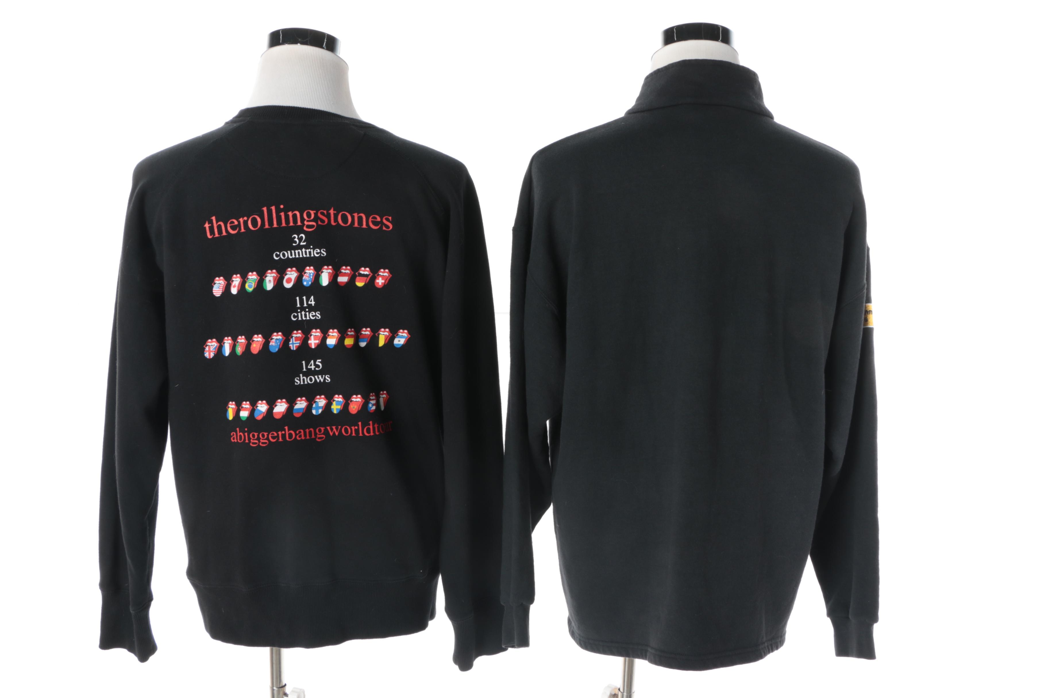 2005-2006 Rolling Stones A Bigger Bang World Tour Sweatshirt and Pullover