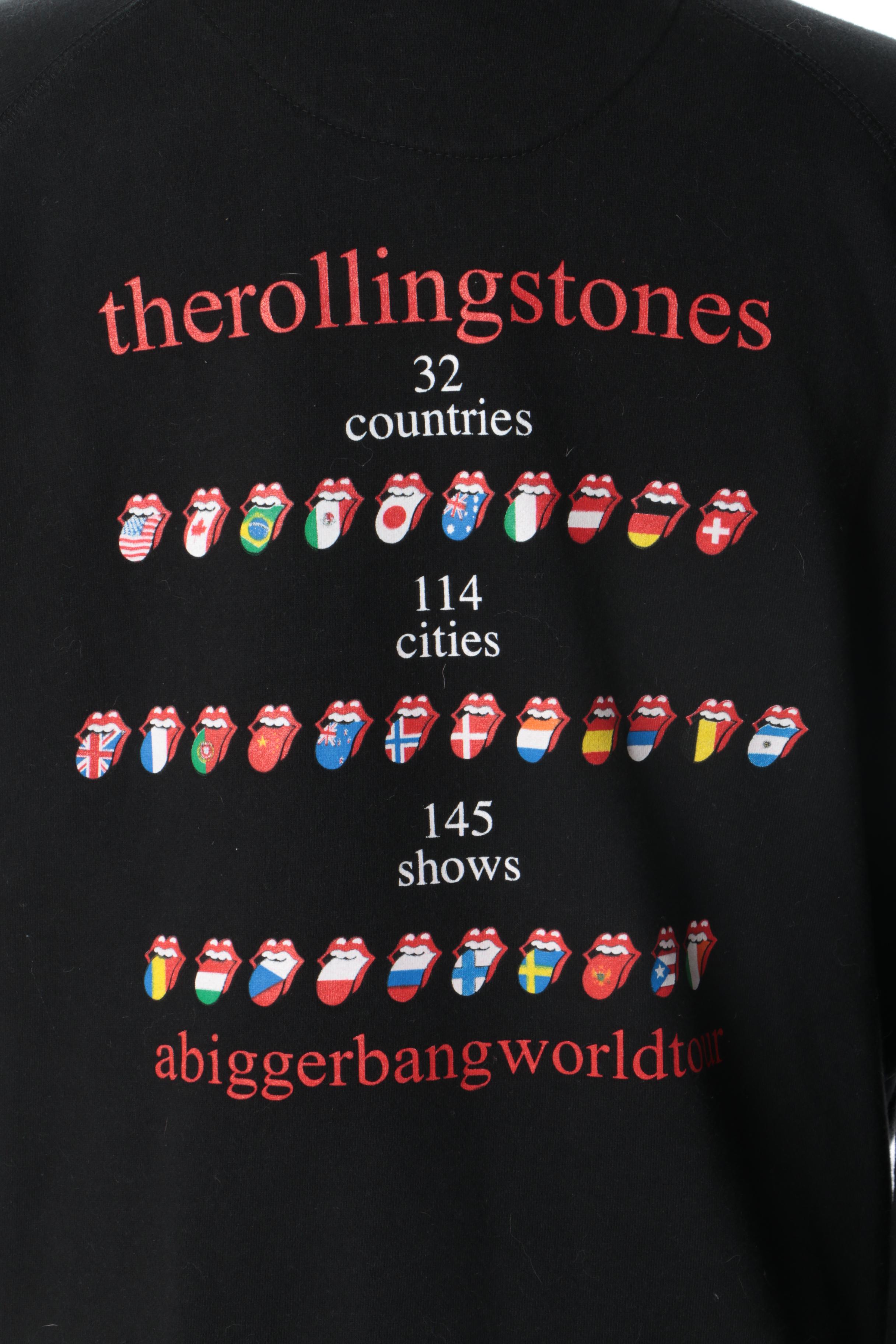 2005-2006 Rolling Stones A Bigger Bang World Tour Sweatshirt and Pullover