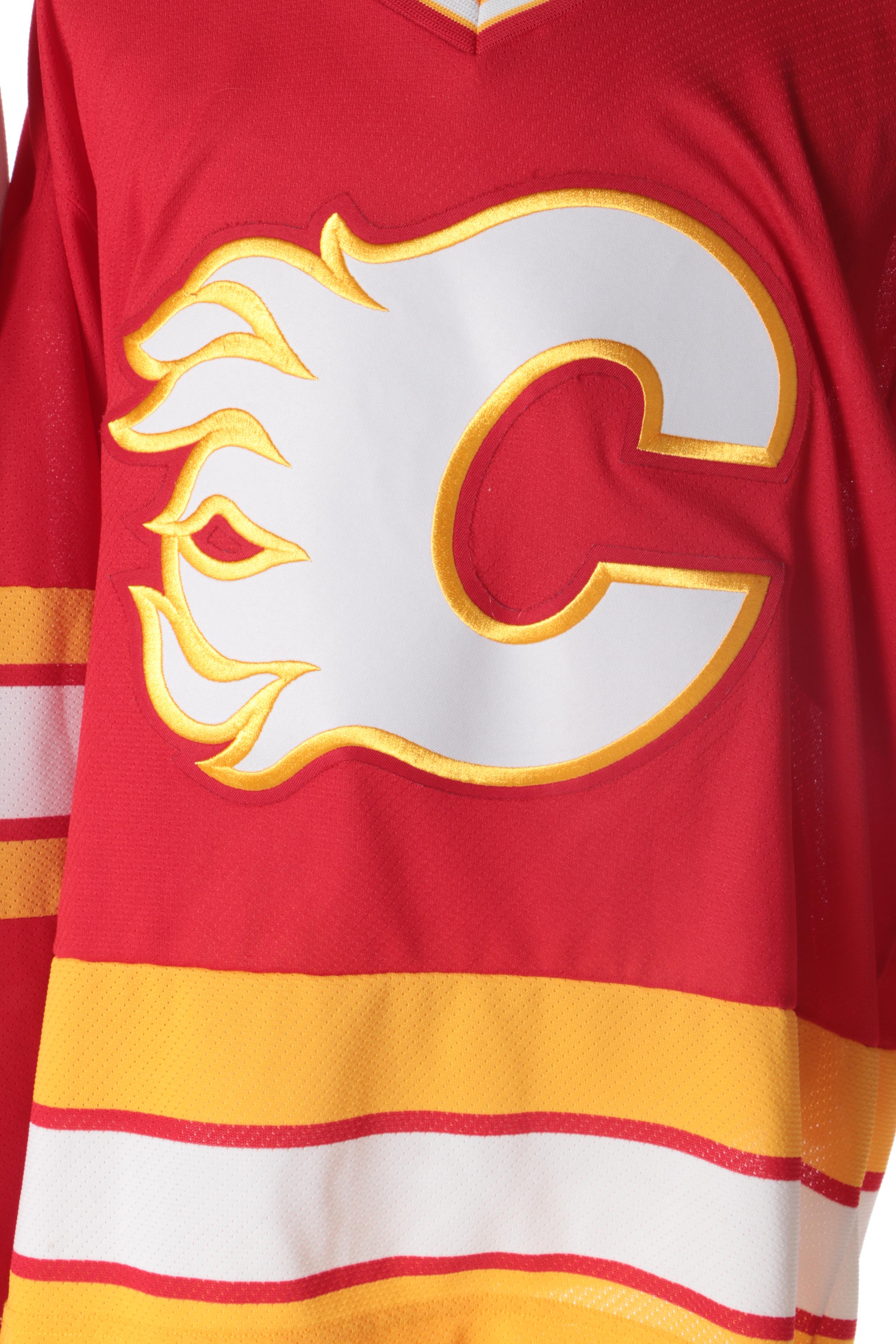 Calgary Flames 1989 Stanley Cup Jersey and Other Hockey Jerseys
