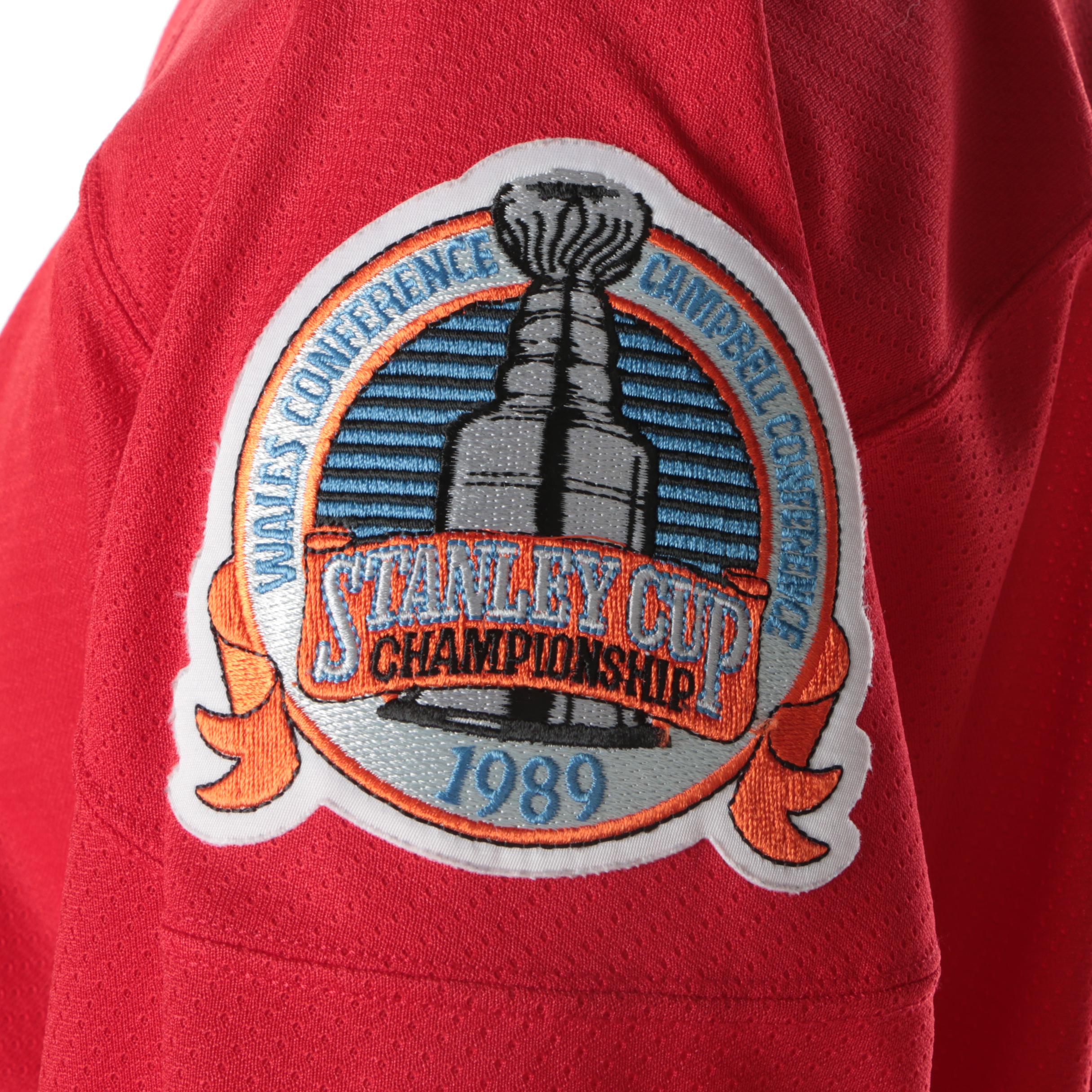 Calgary Flames 1989 Stanley Cup Jersey and Other Hockey Jerseys