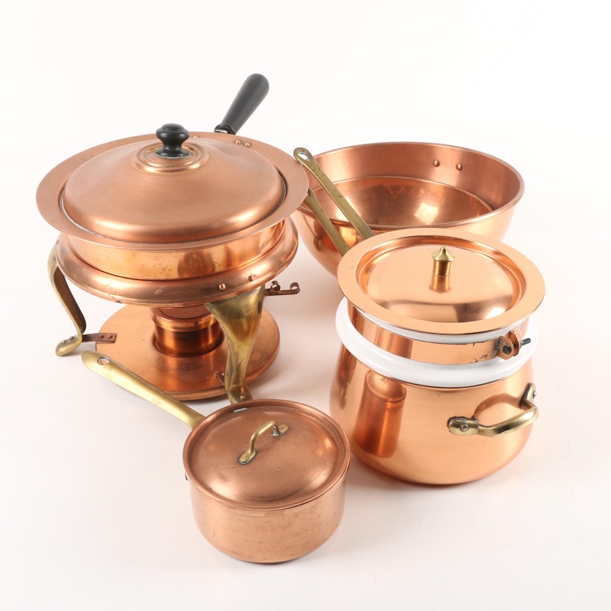 Copper Cookware Featuring Tagus Portugal