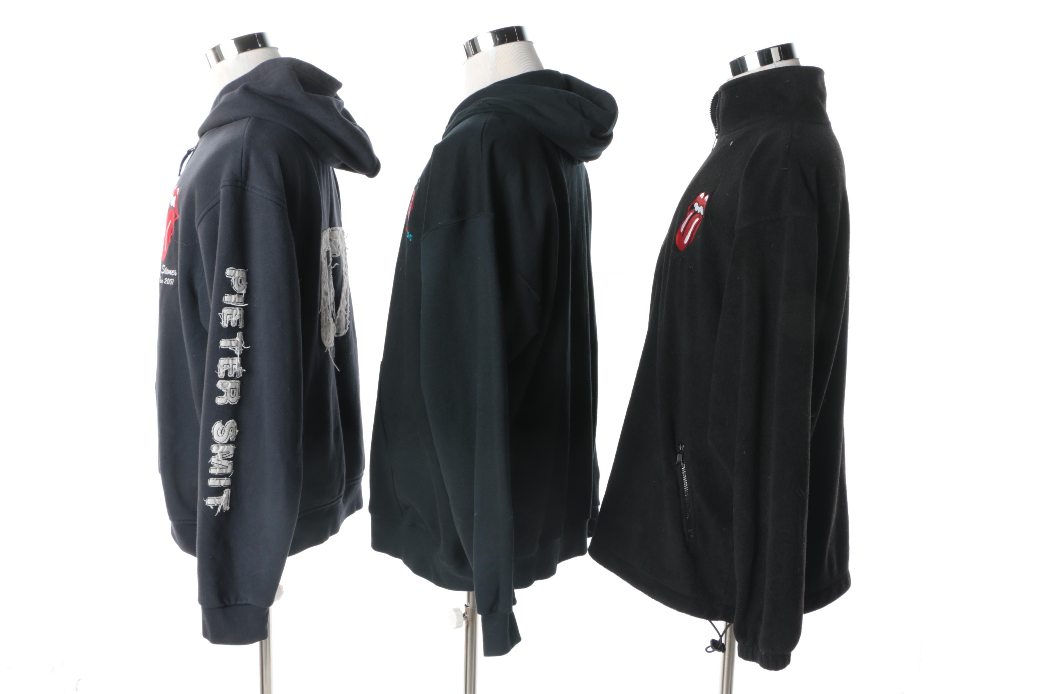 2000s Rolling Stones Tour Crew Hoodies and Pullover