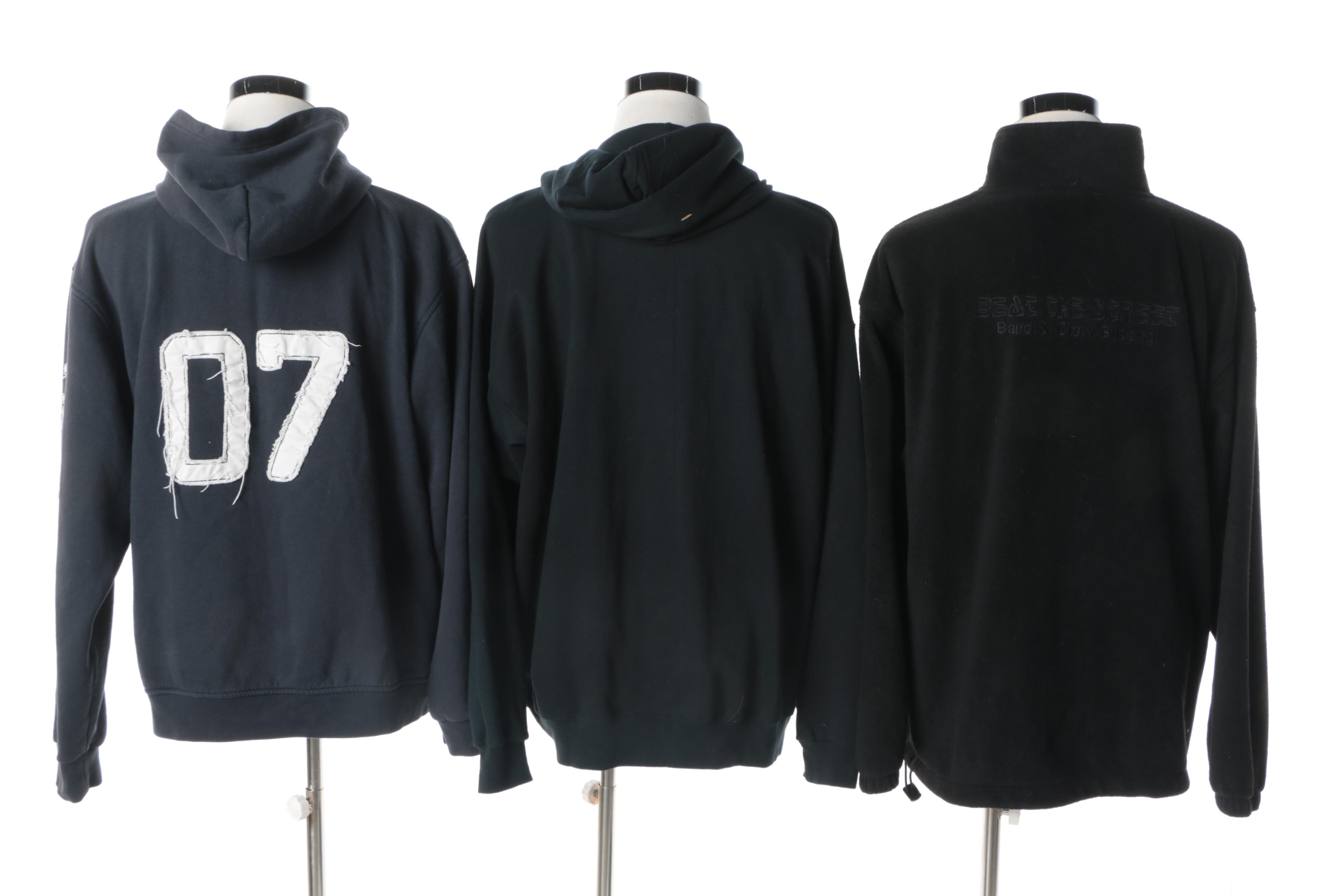 2000s Rolling Stones Tour Crew Hoodies and Pullover