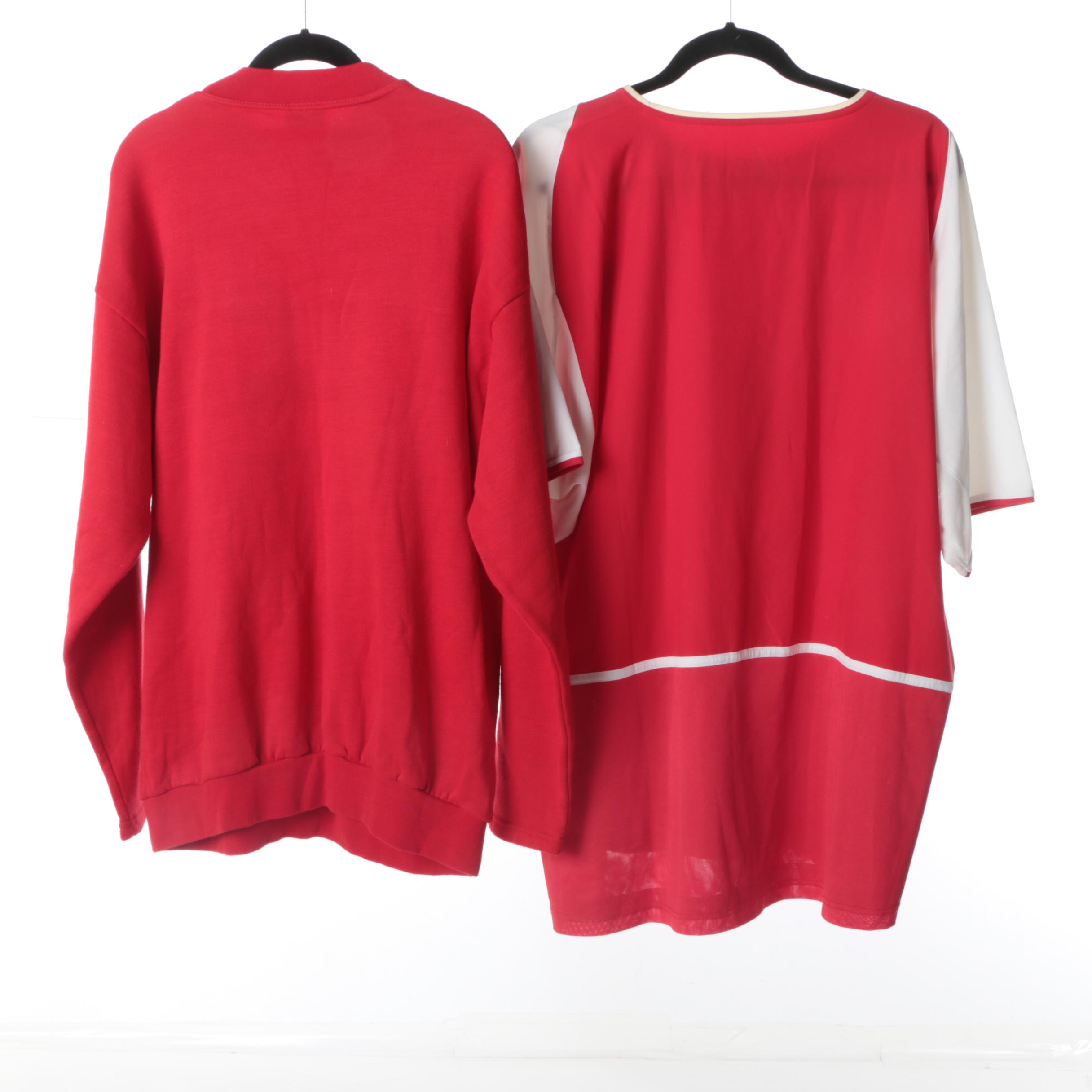 Soccer, Cricket, and Rugby Jerseys