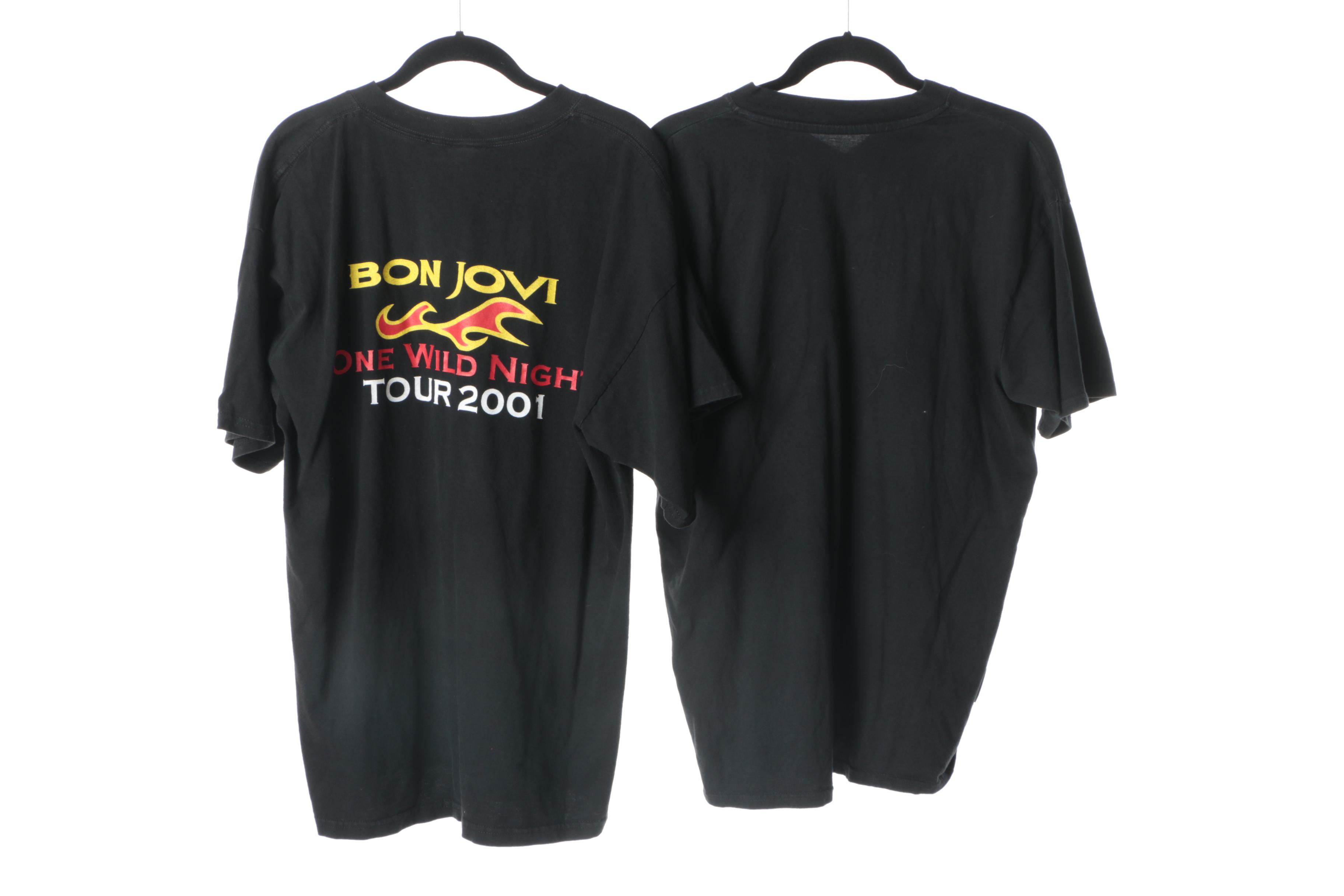 Concert Crew T-Shirts and Outerwear Including John Mellencamp and Toby Keith