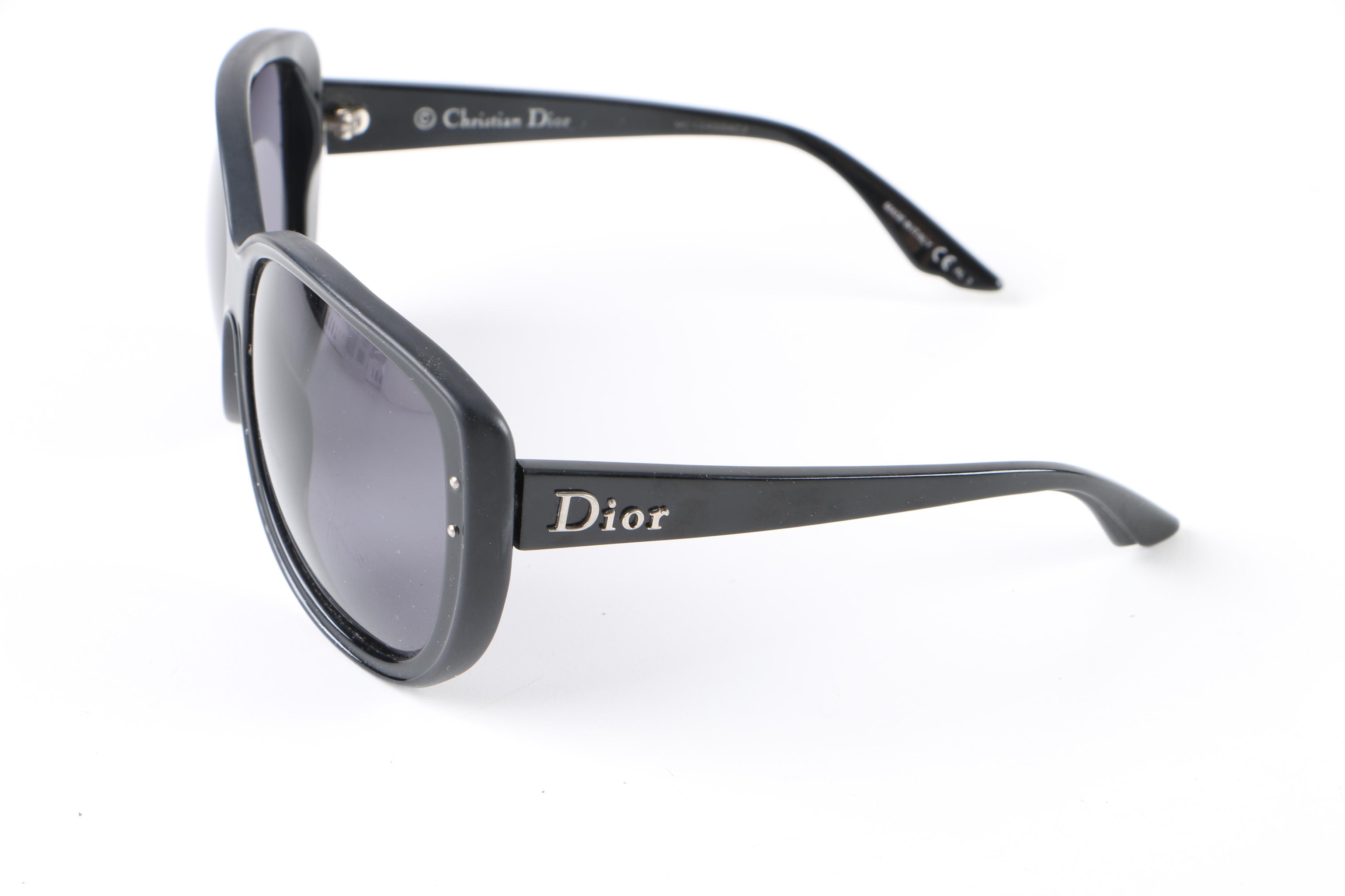 Christian Dior 807BN Diorbengale Black Sunglasses