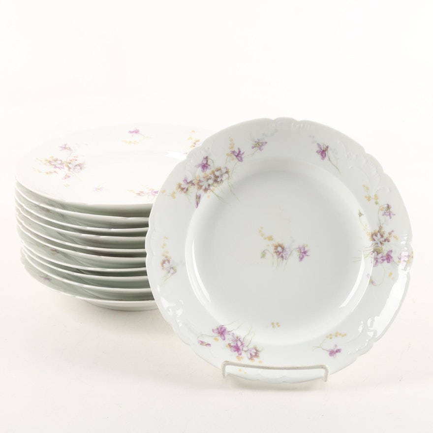 J. Pouyat Limoges for Frank Haviland Porcelain Plates ca. 1890-32