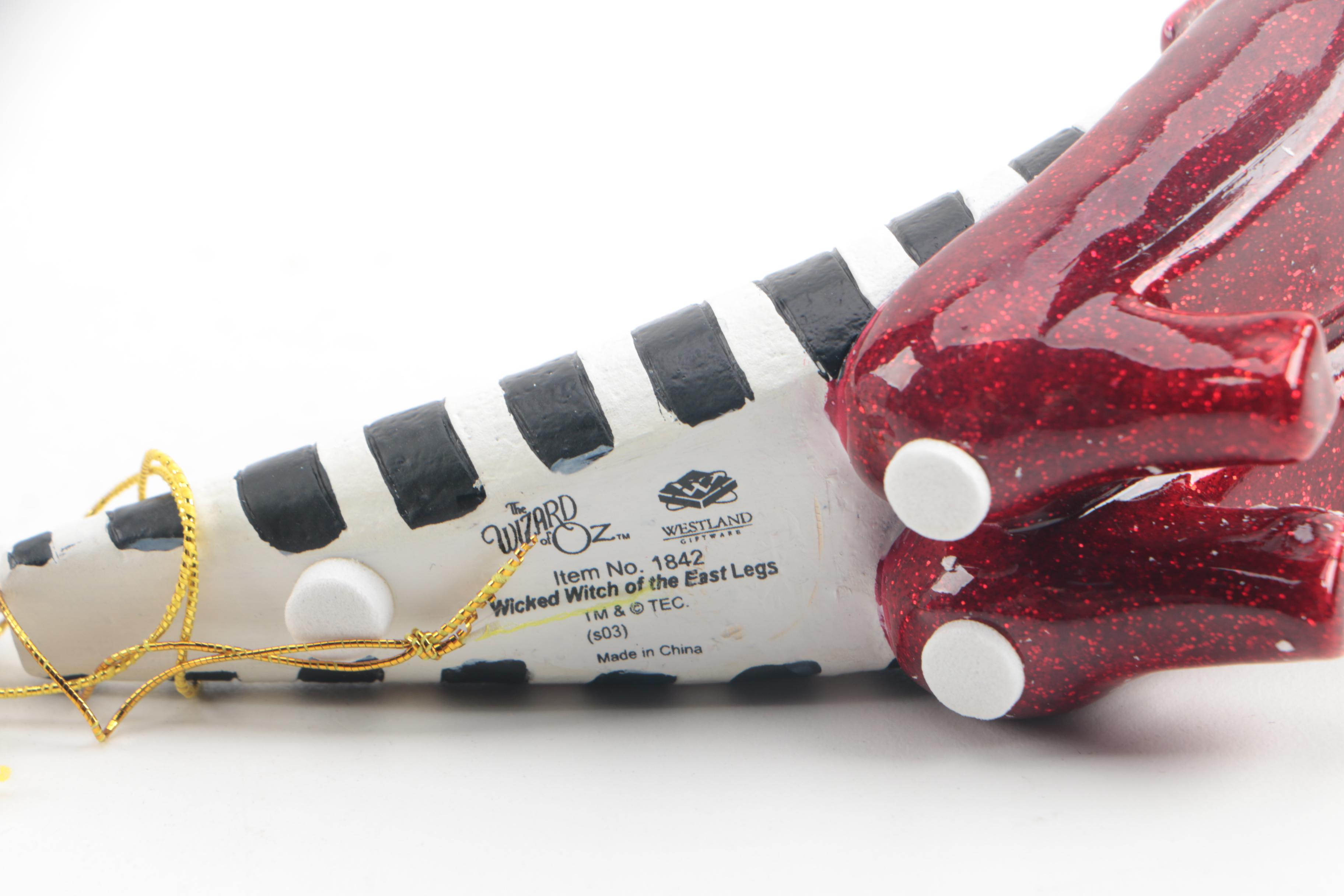 Westland "Wicked Witch of The East Legs" Door Stop