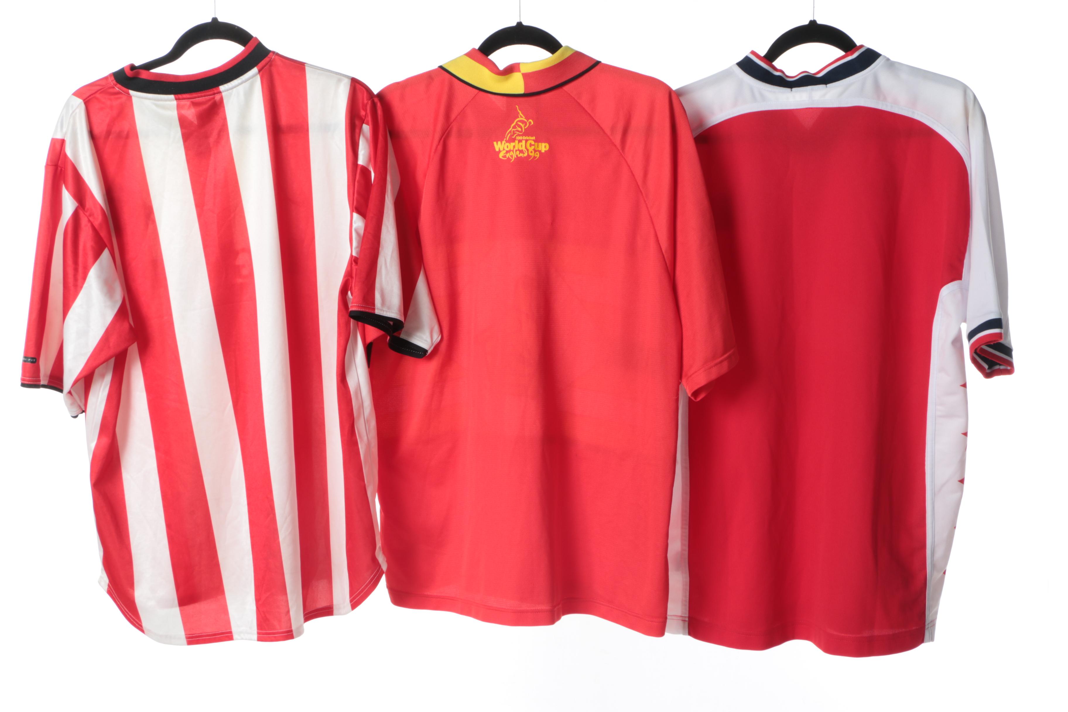 Men's Soccer, Cricket and Rugby Jerseys
