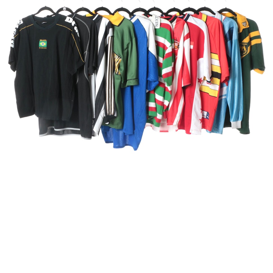 Men's Soccer, Cricket and Rugby Jerseys