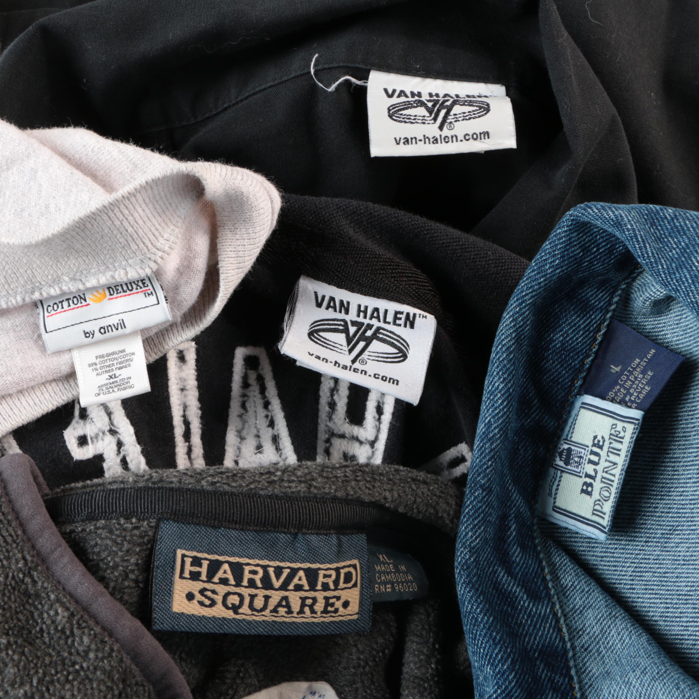 2004 Van Halen Tour Jackets and Shirts