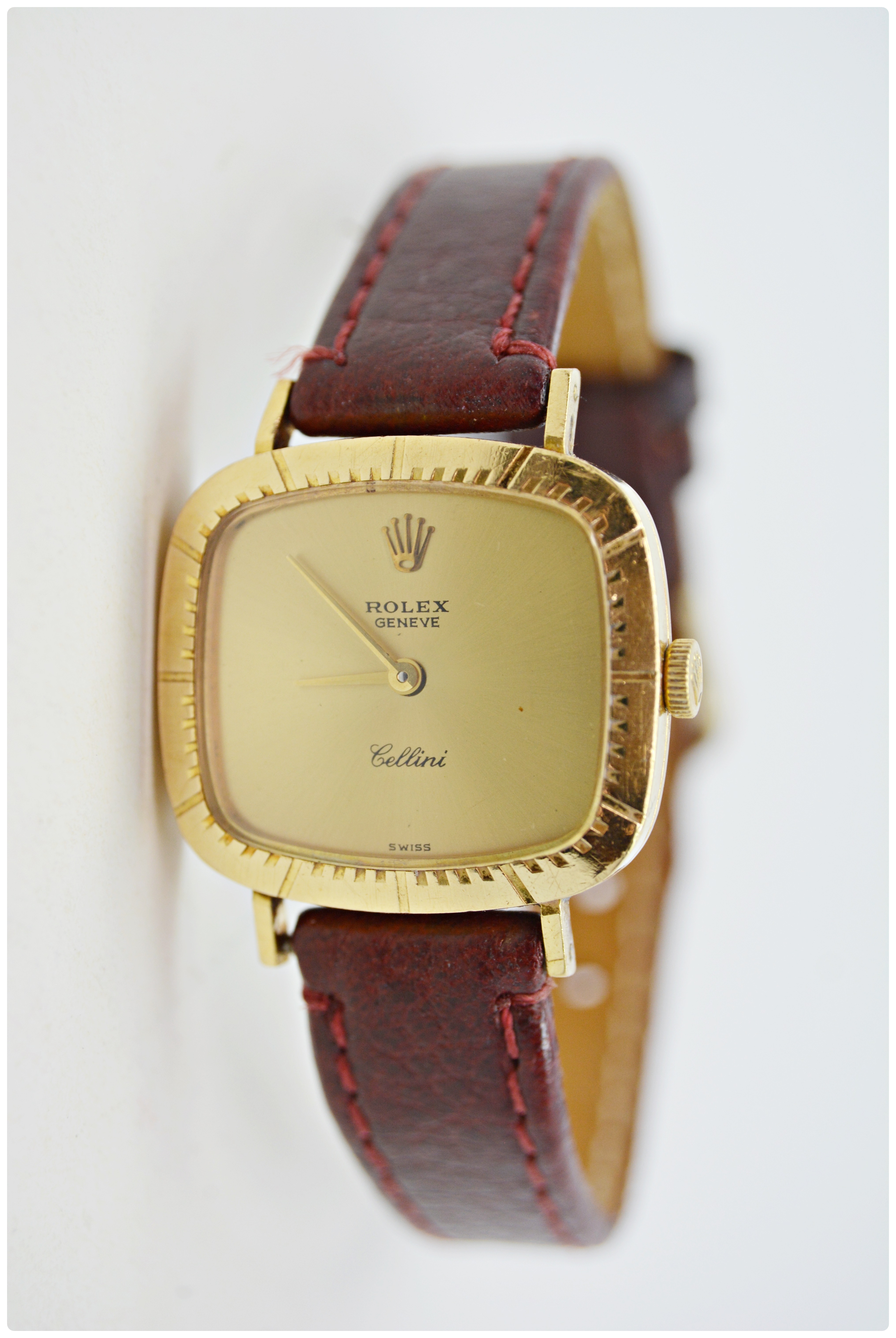 Rolex Geneve "Cellini" 18K Yellow Gold Watch