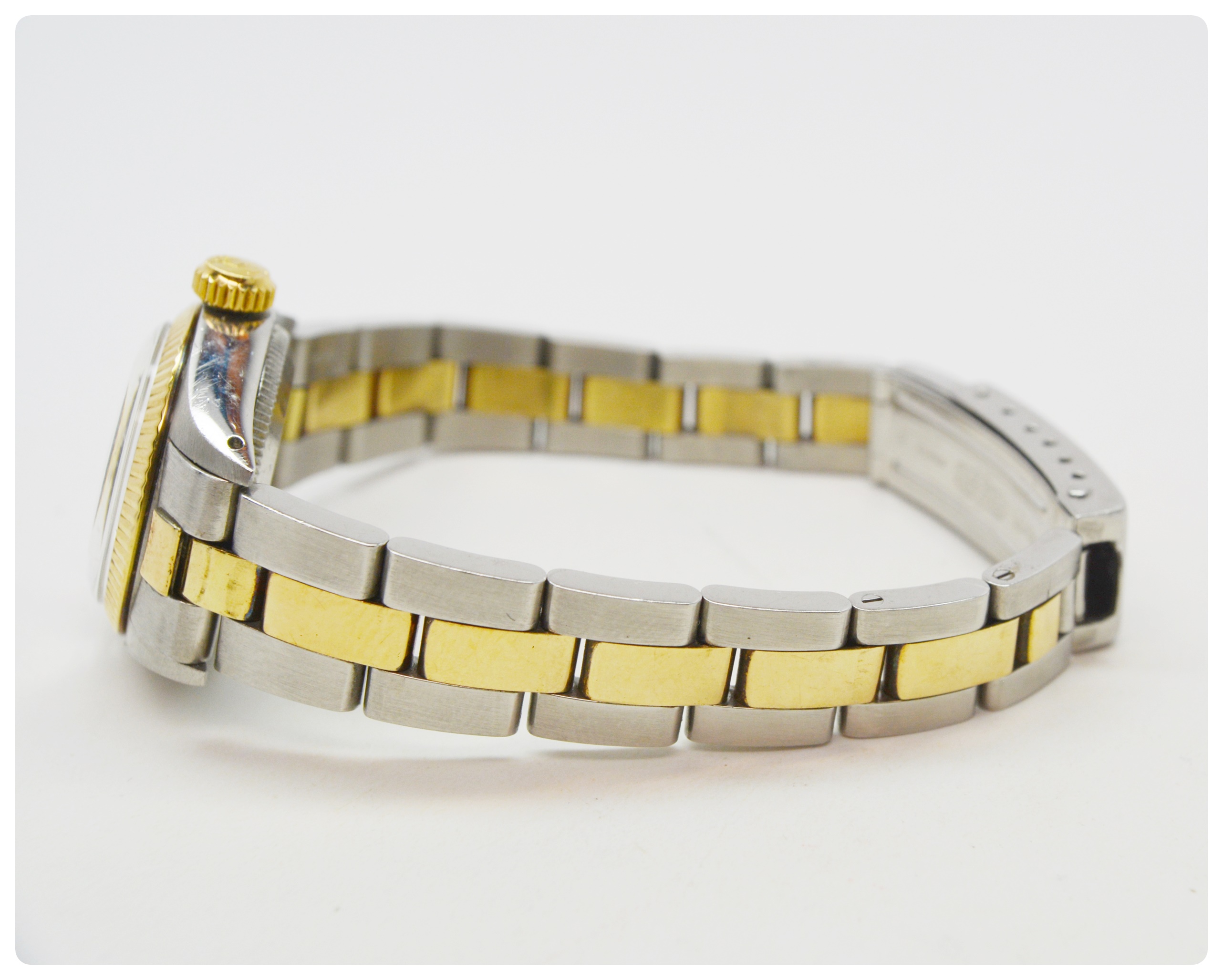 Rolex Oyster Perpetual Stainless Steel and 14K Yellow Gold Watch