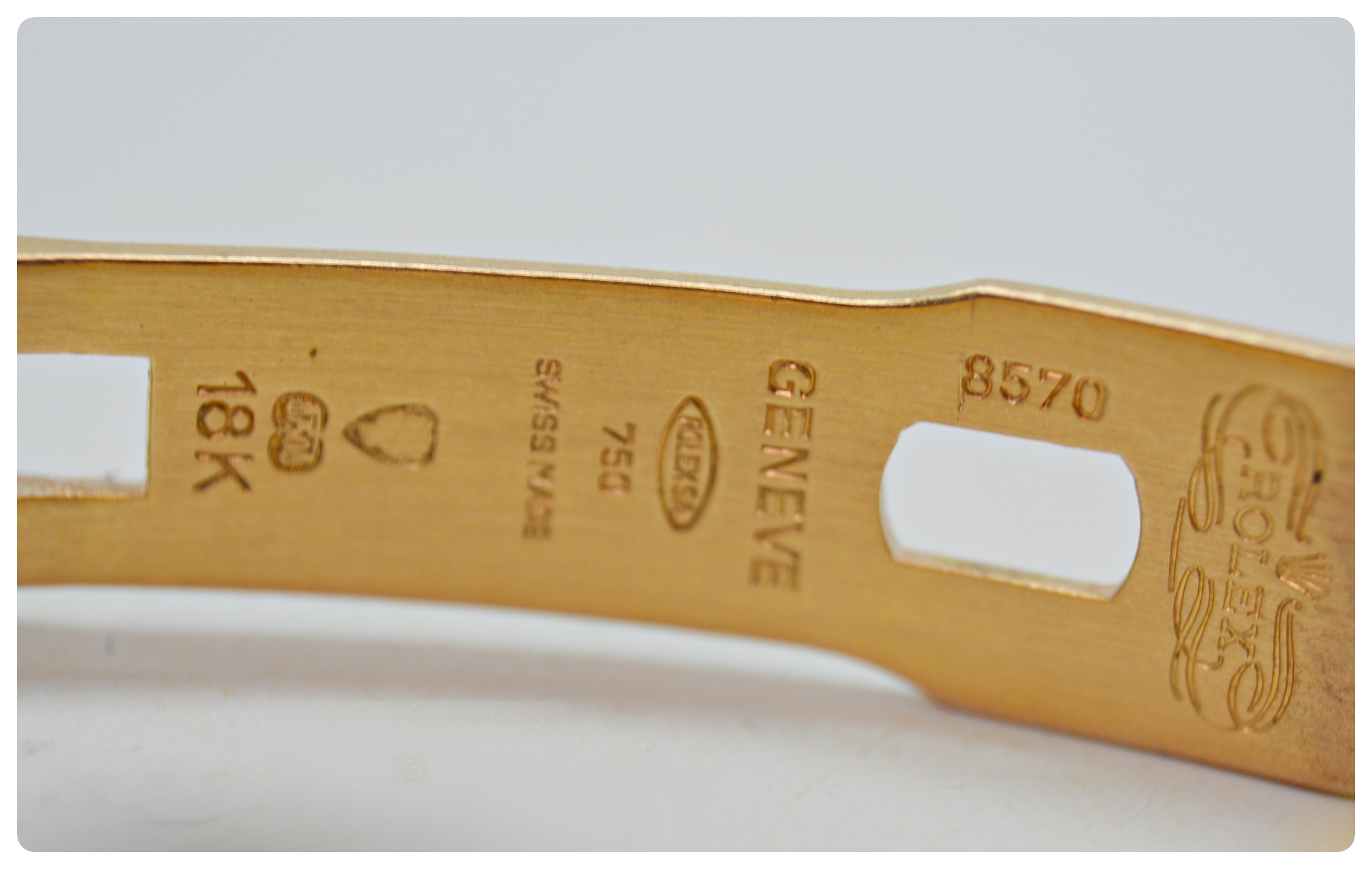 Rolex Oyster Perpetual Datejust 18K Yellow Gold Watch