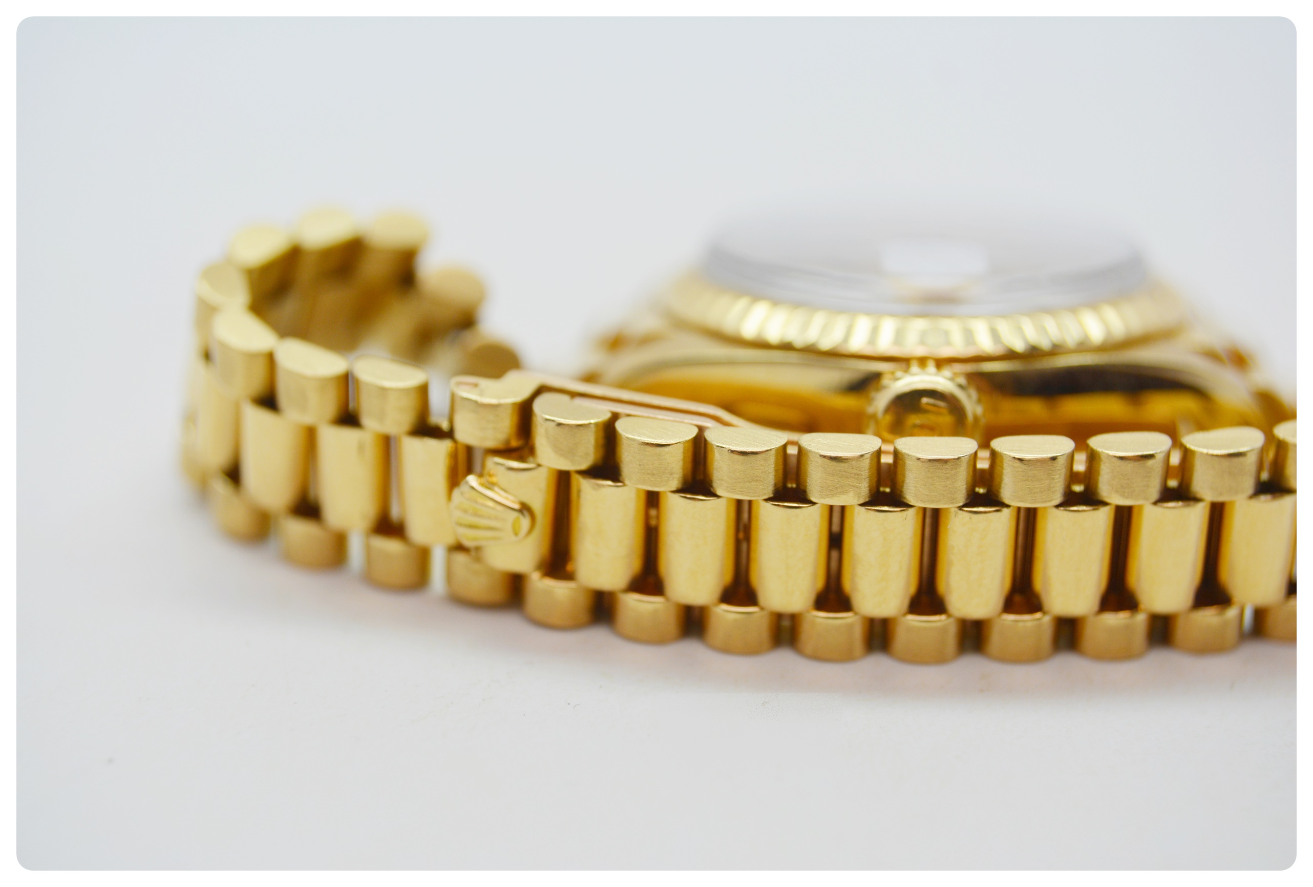 Rolex Oyster Perpetual Datejust 18K Yellow Gold Watch