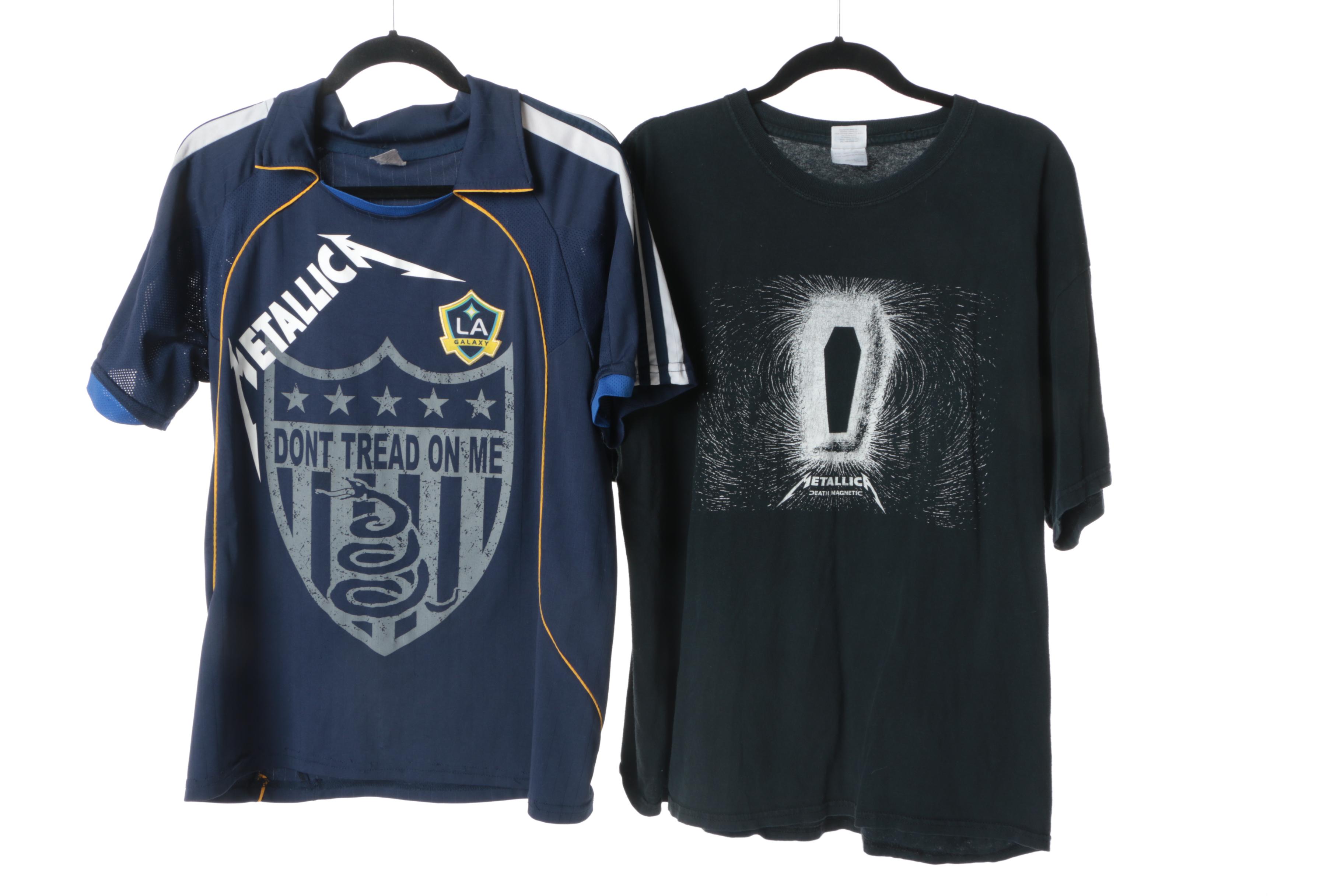 2000s Metallica Tour Jackets, T-Shirts and Jerseys