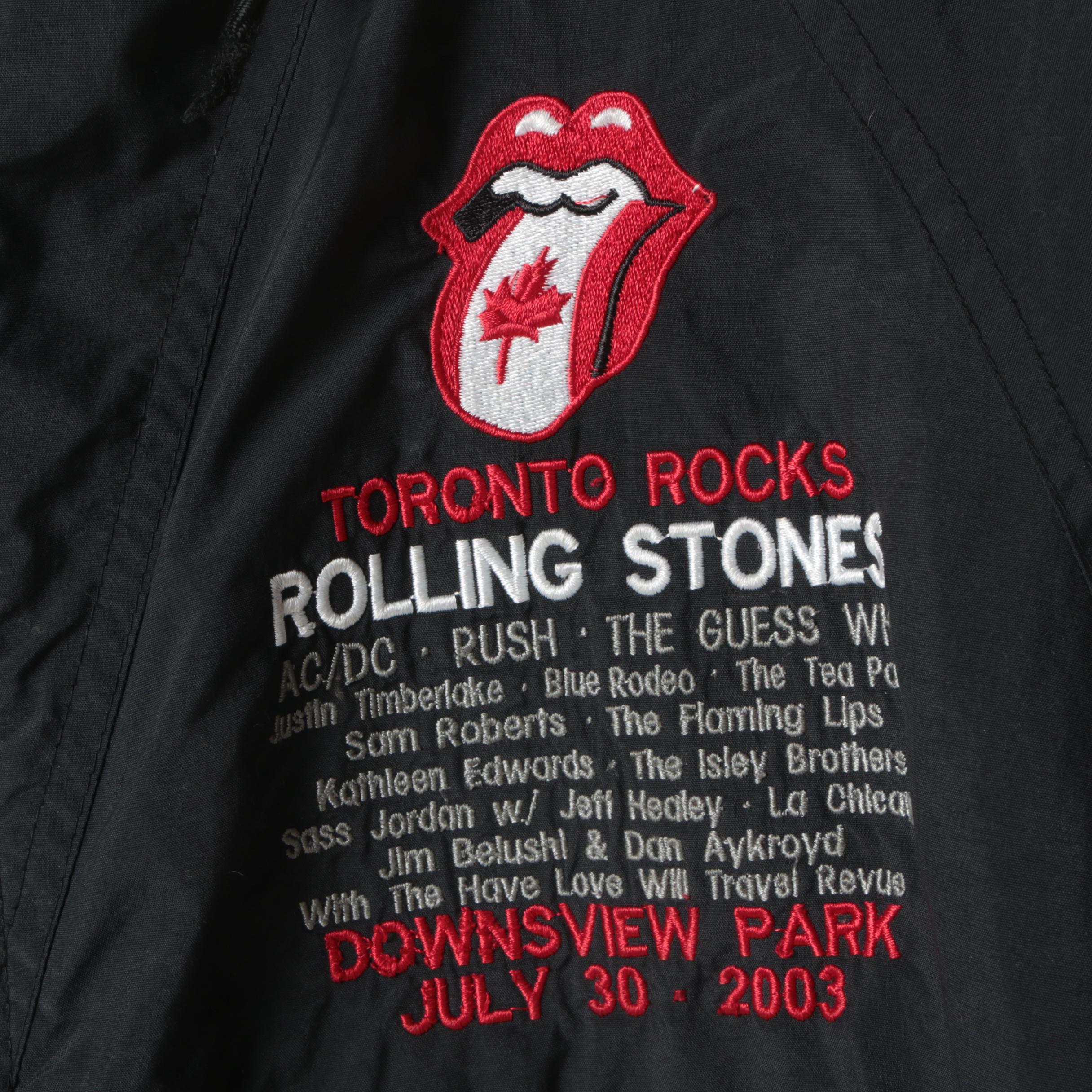 2000s Rolling Stones Concert Crew T-Shirts and Jackets