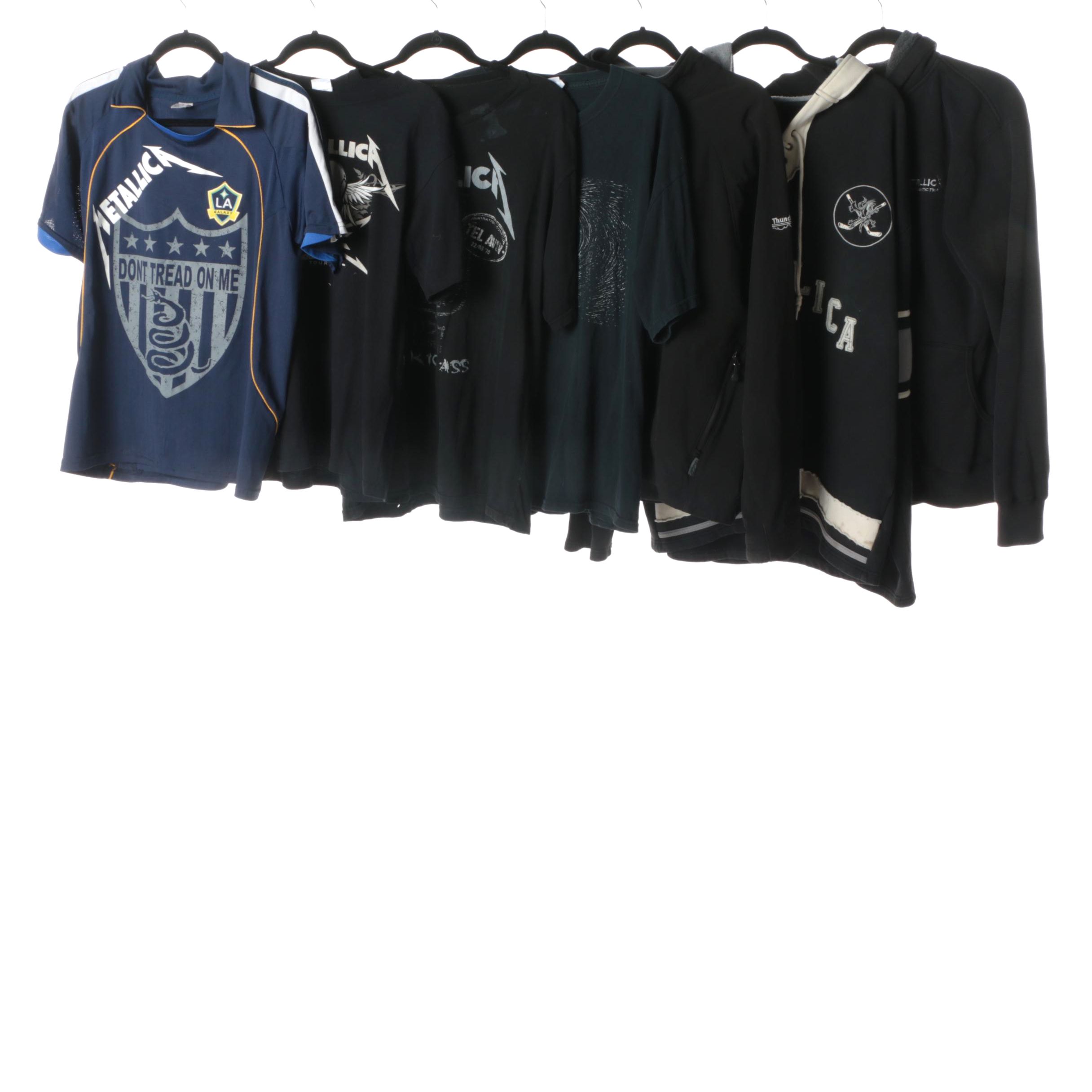 2000s Metallica Tour Jackets, T-Shirts and Jerseys