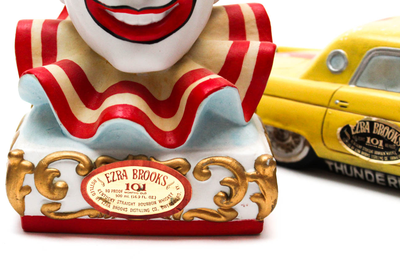 Vintage Ezra Brooks Decanters