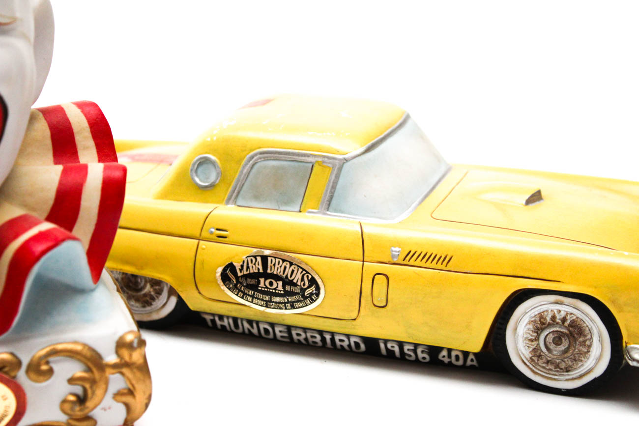 Vintage Ezra Brooks Decanters